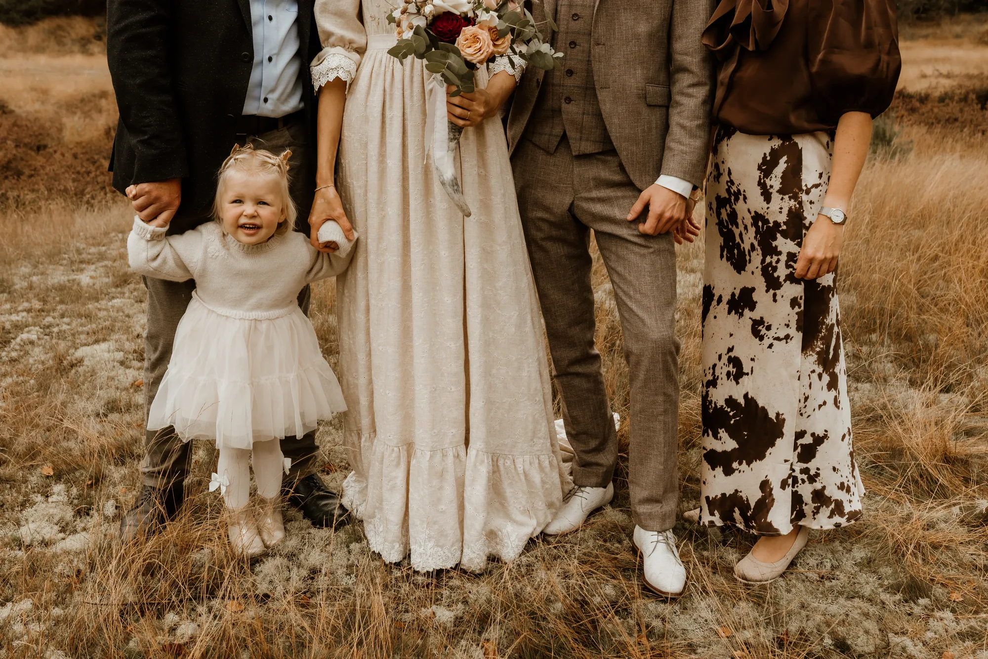Bruiloft van Ivo en Heidi midden in het bos. — trouwfoto 34
