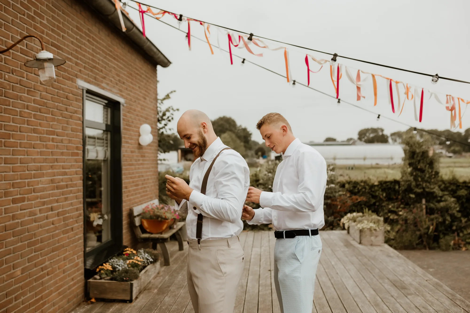 Bruiloft van Jesse en Janneke in Kampen — trouwfoto 4