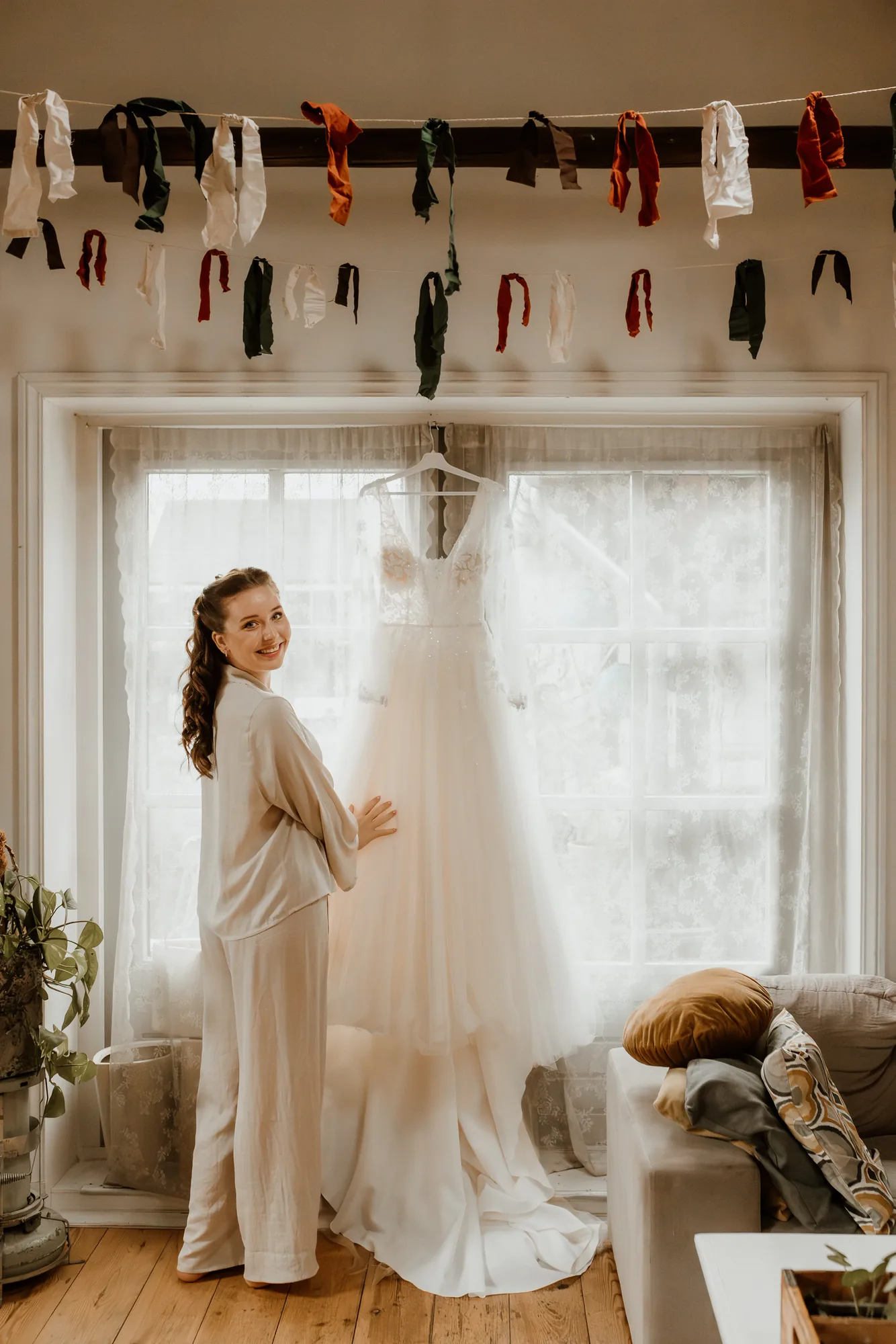 Bruiloft van Jesse en Janneke in Kampen — trouwfoto 15