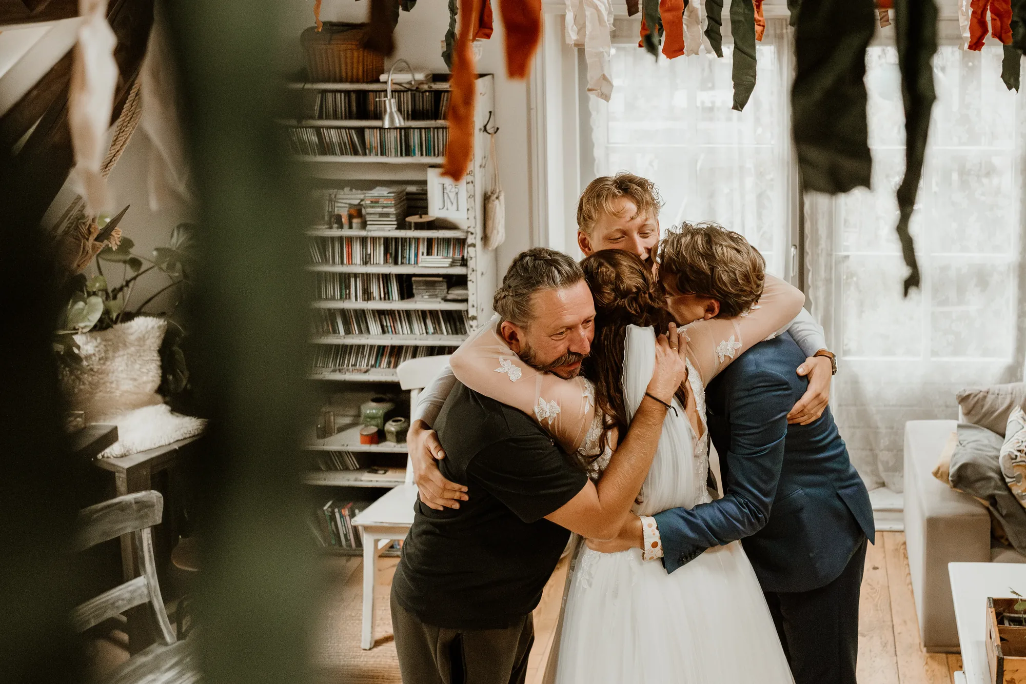 Bruiloft van Jesse en Janneke in Kampen — trouwfoto 23