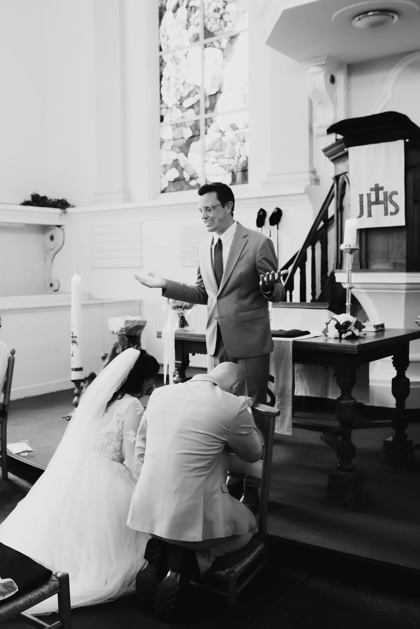 Bruiloft van Jesse en Janneke in Kampen — trouwfoto 47