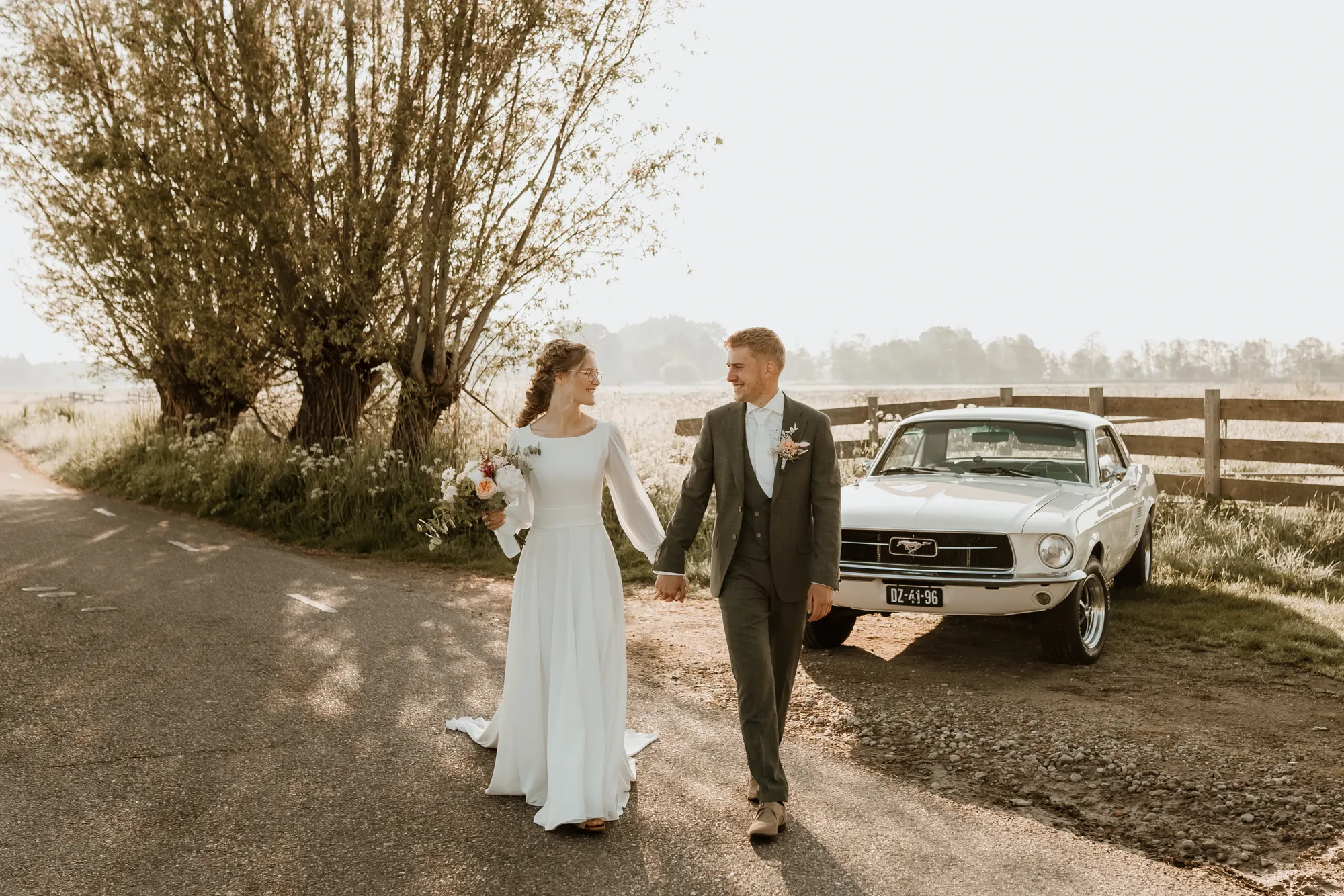 Bruiloft van Marnix en Celine — trouwfoto 11