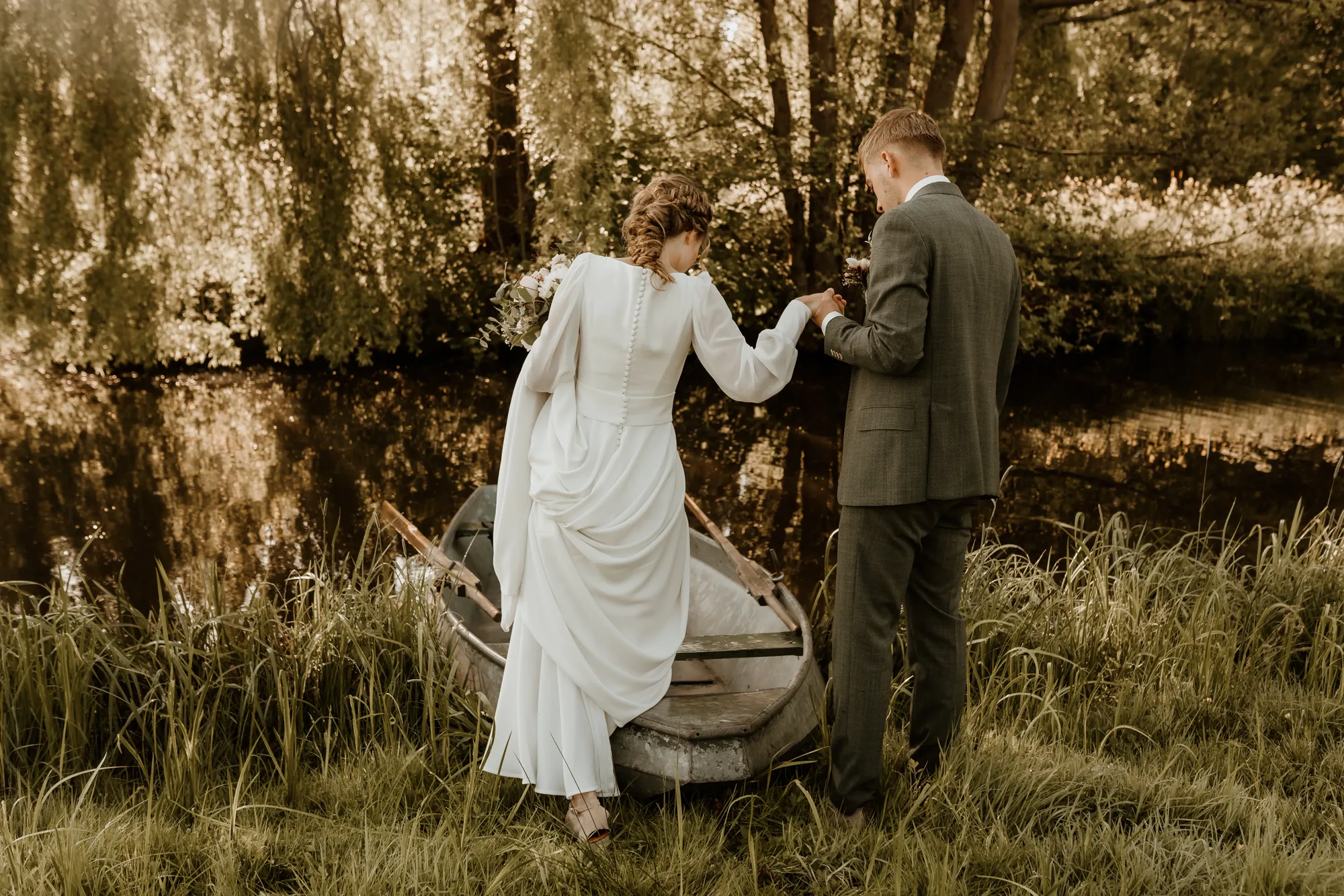 Bruiloft van Marnix en Celine — trouwfoto 12