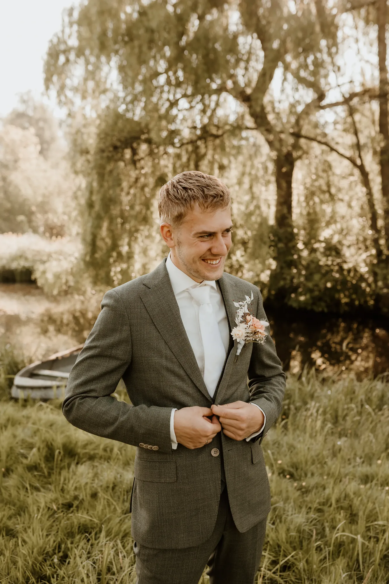 Bruiloft van Marnix en Celine — trouwfoto 23