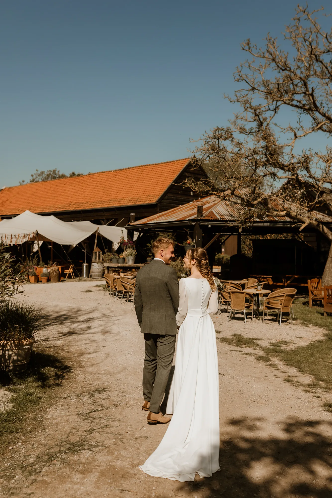 Bruiloft van Marnix en Celine — trouwfoto 32