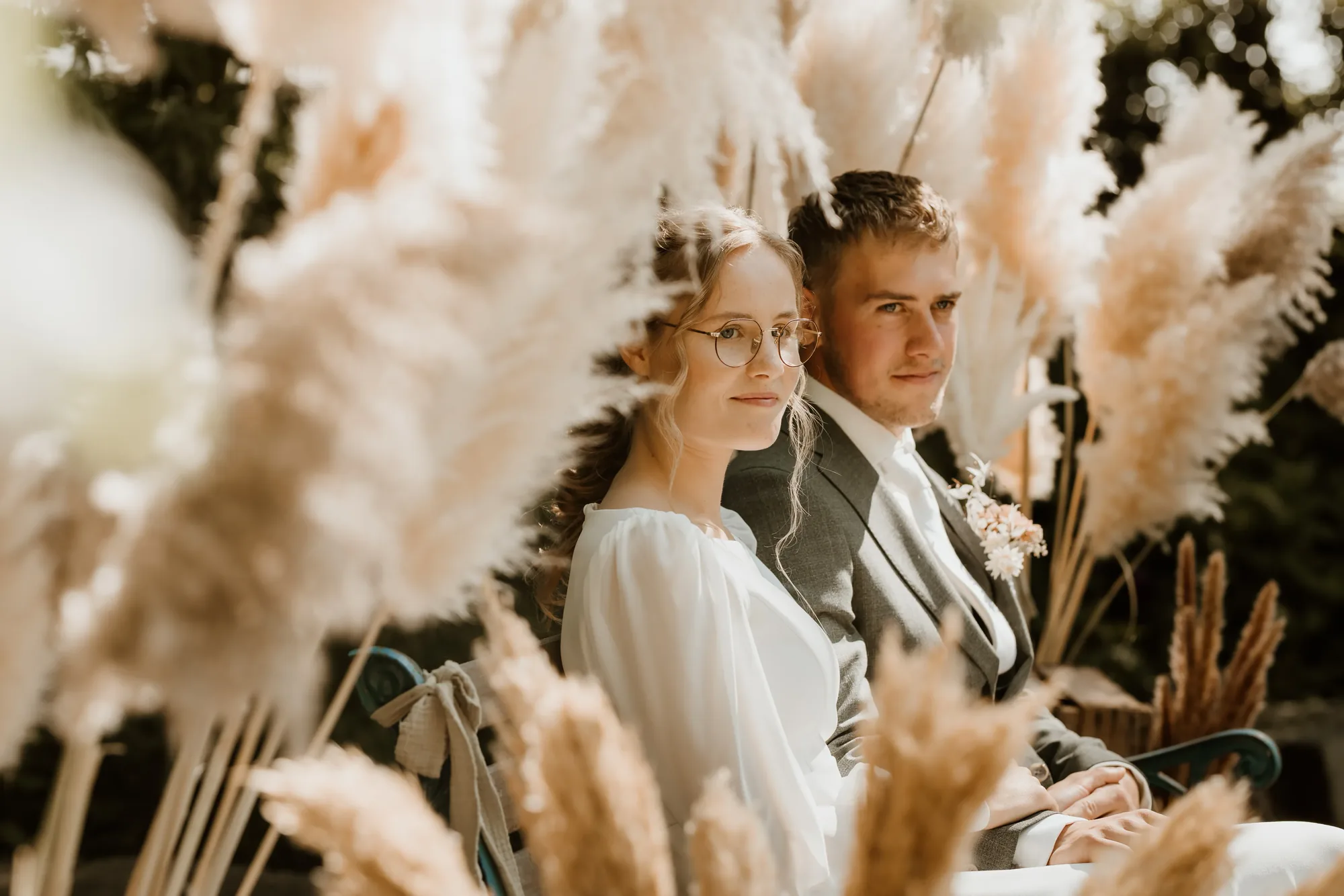 Bruiloft van Marnix en Celine — trouwfoto 39