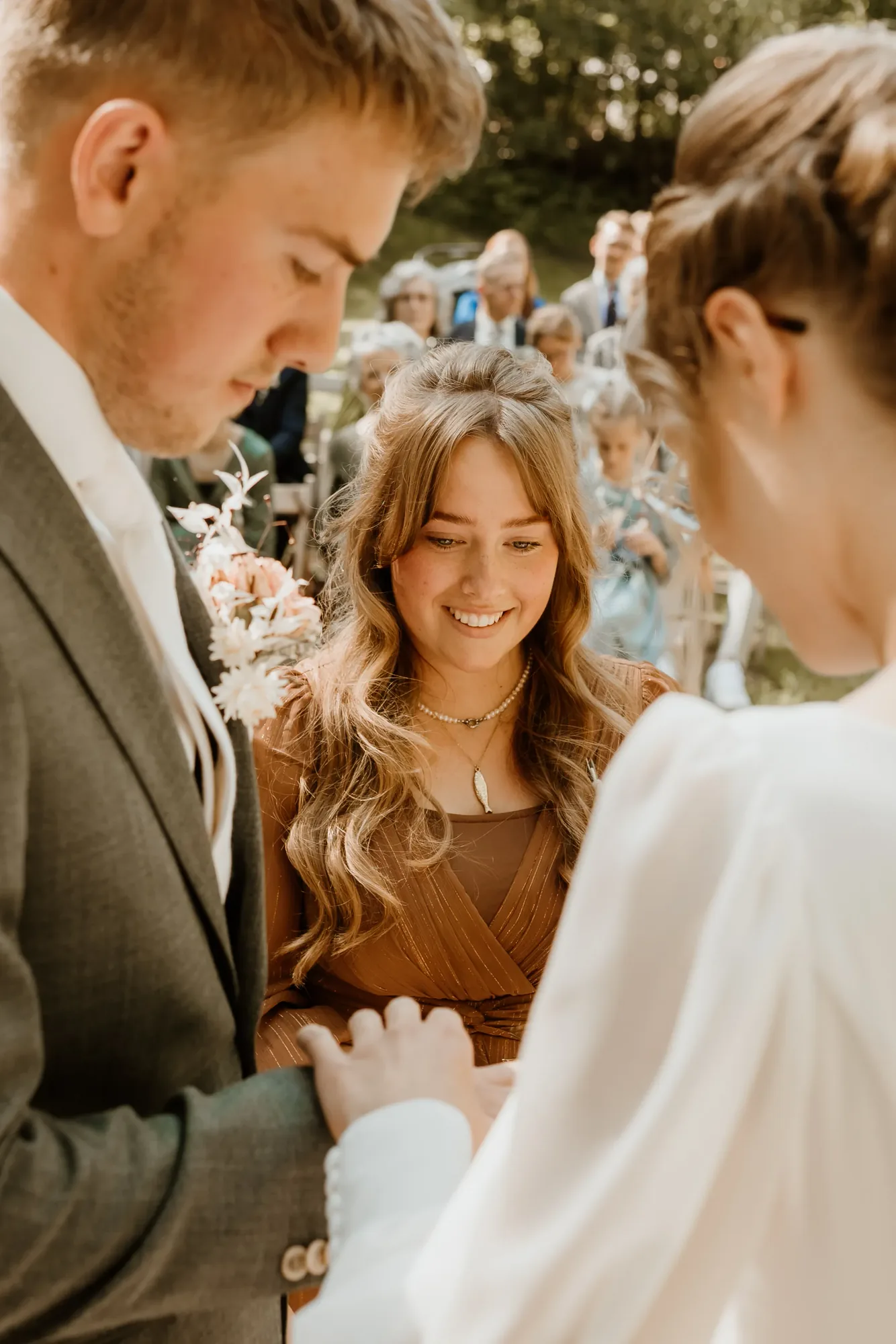 Bruiloft van Marnix en Celine — trouwfoto 42