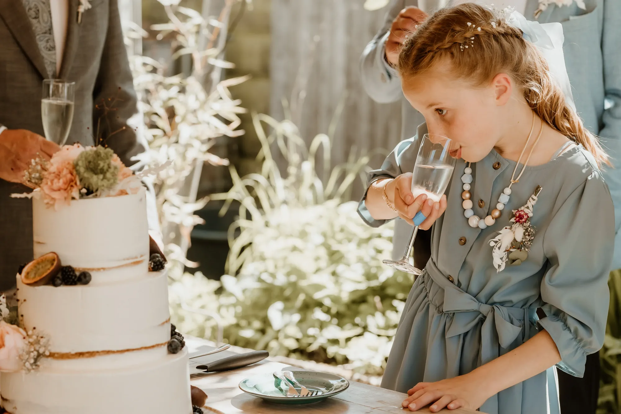 Bruiloft van Marnix en Celine — trouwfoto 46