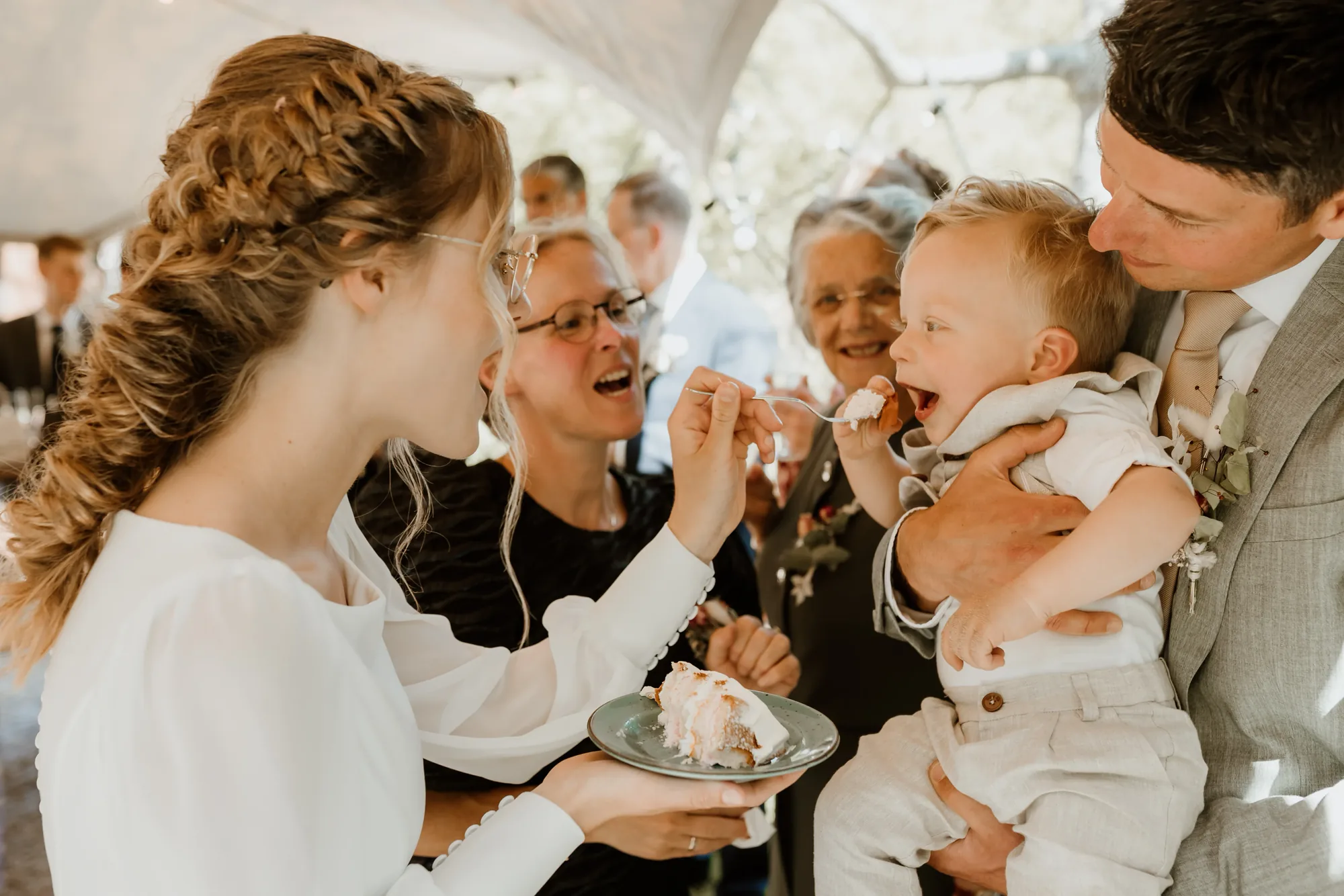 Bruiloft van Marnix en Celine — trouwfoto 48