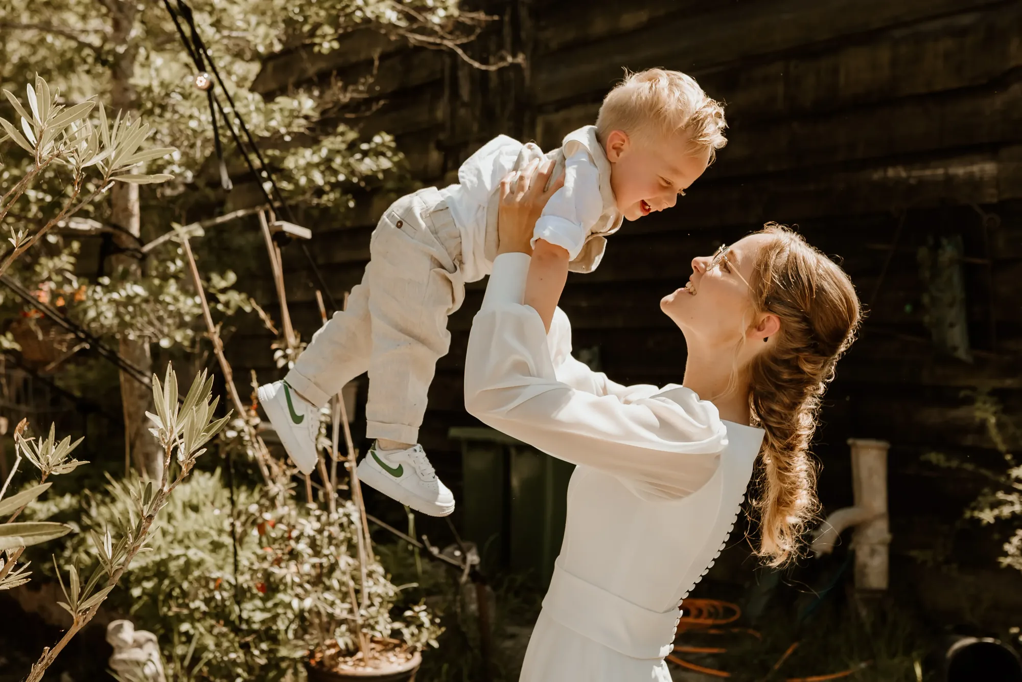 Bruiloft van Marnix en Celine — trouwfoto 54