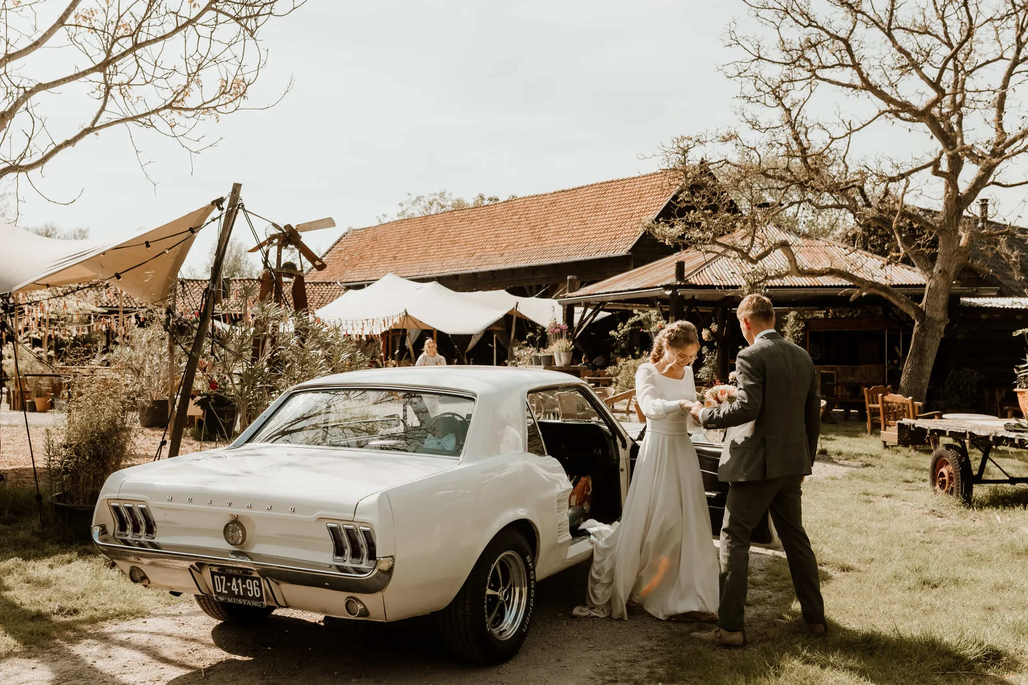 Bruiloft van Marnix en Celine — trouwfoto 57