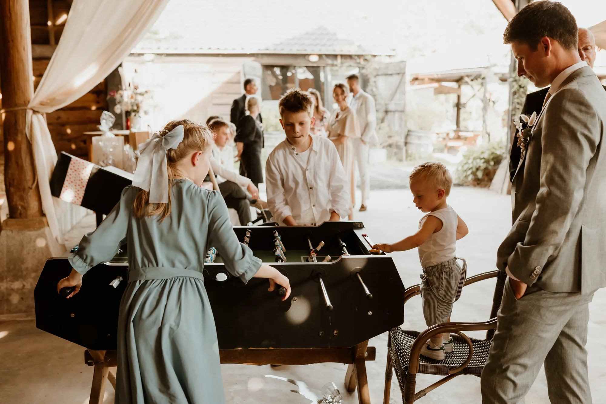 Bruiloft van Marnix en Celine — trouwfoto 65