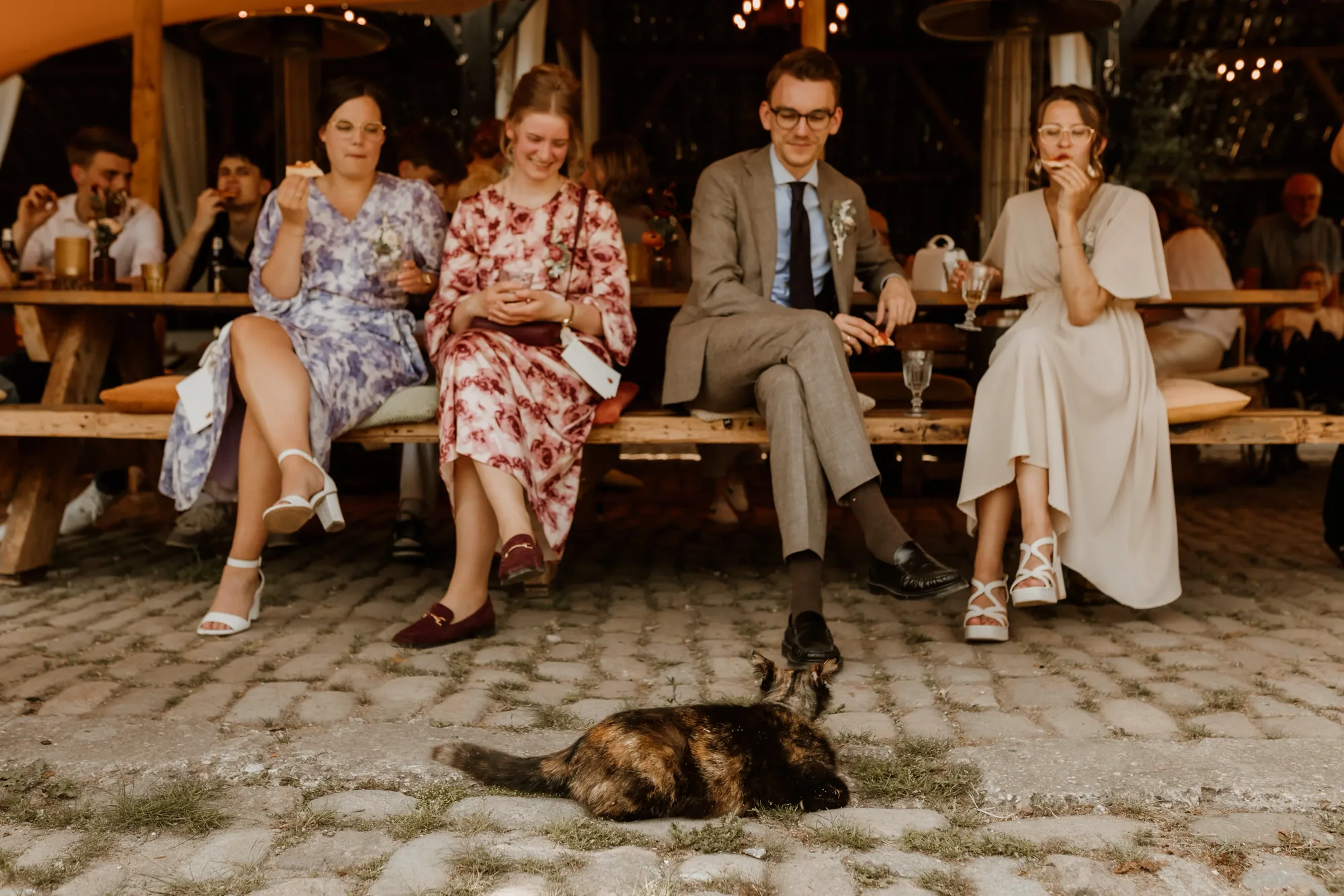 Bruiloft van Marnix en Celine — trouwfoto 66
