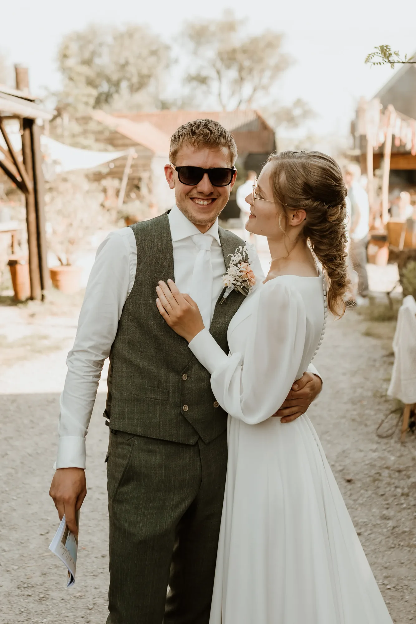 Bruiloft van Marnix en Celine — trouwfoto 69