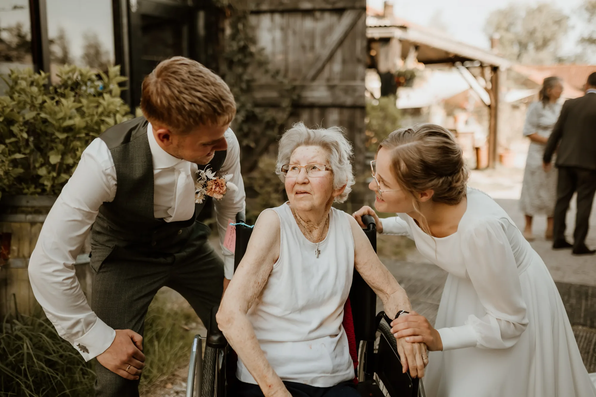 Bruiloft van Marnix en Celine — trouwfoto 70