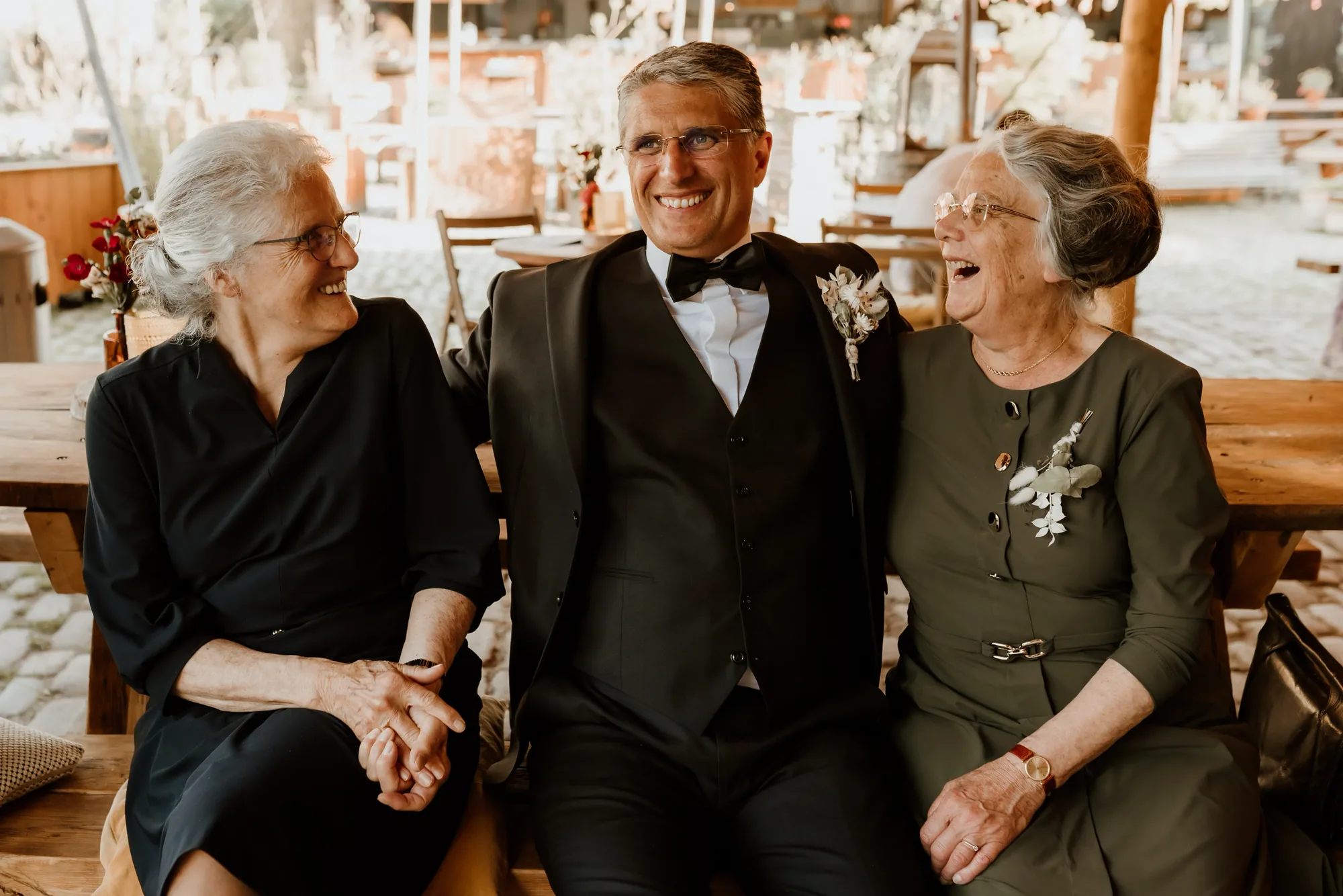 Bruiloft van Marnix en Celine — trouwfoto 73