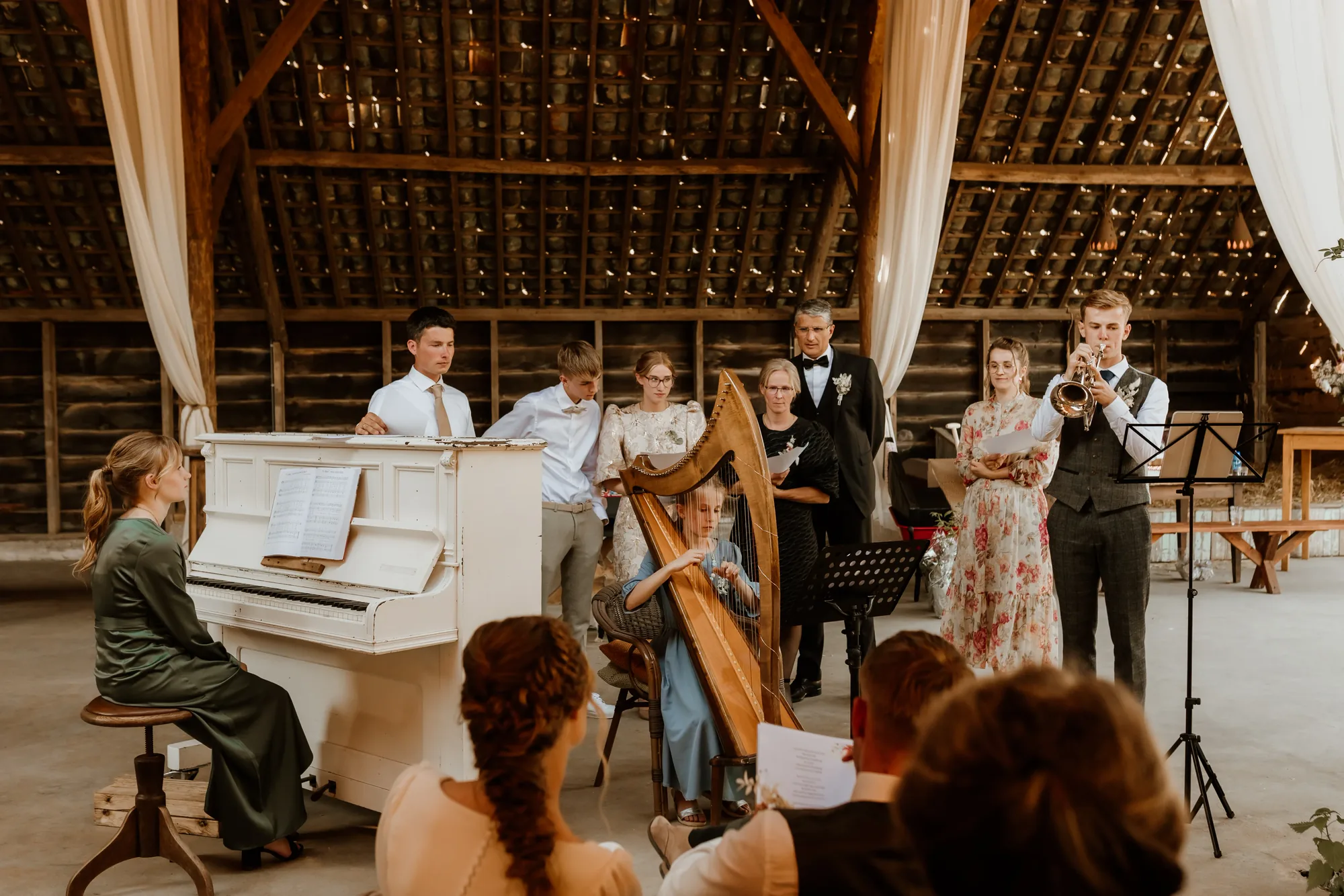 Bruiloft van Marnix en Celine — trouwfoto 75