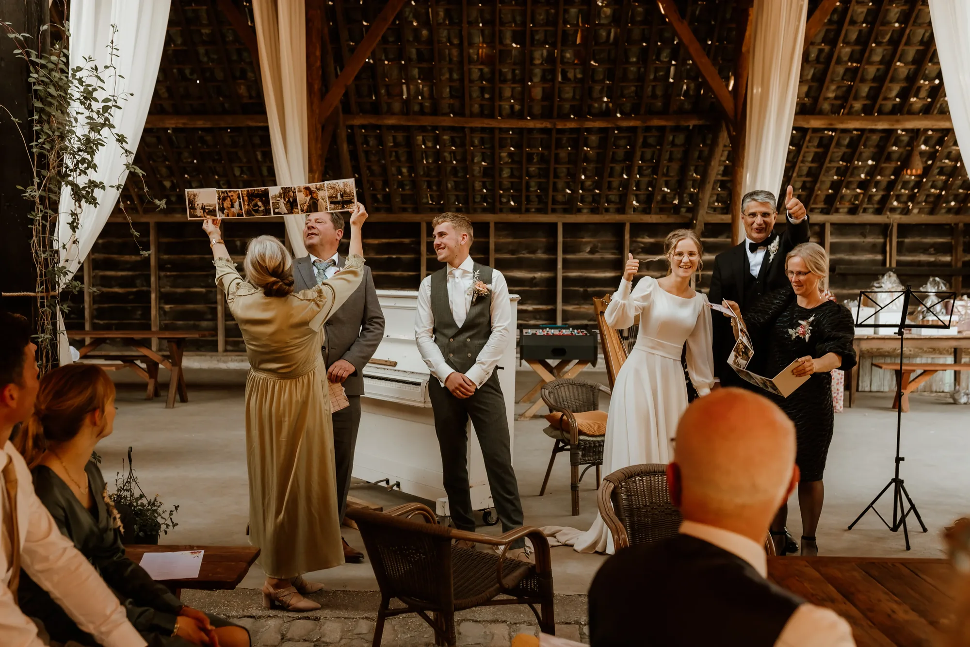 Bruiloft van Marnix en Celine — trouwfoto 80
