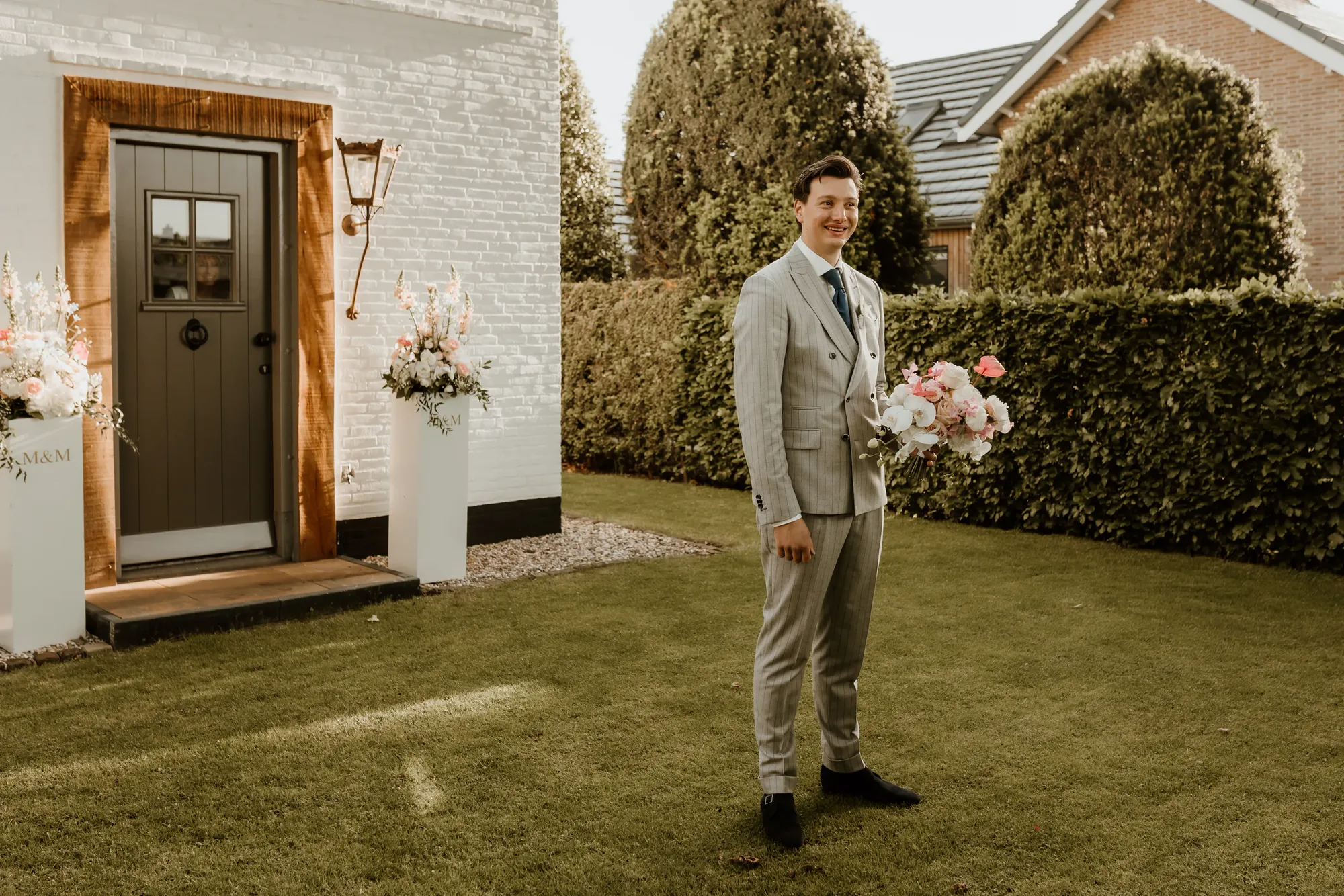 Bruiloft van Martijn en Marlise — trouwfoto 18