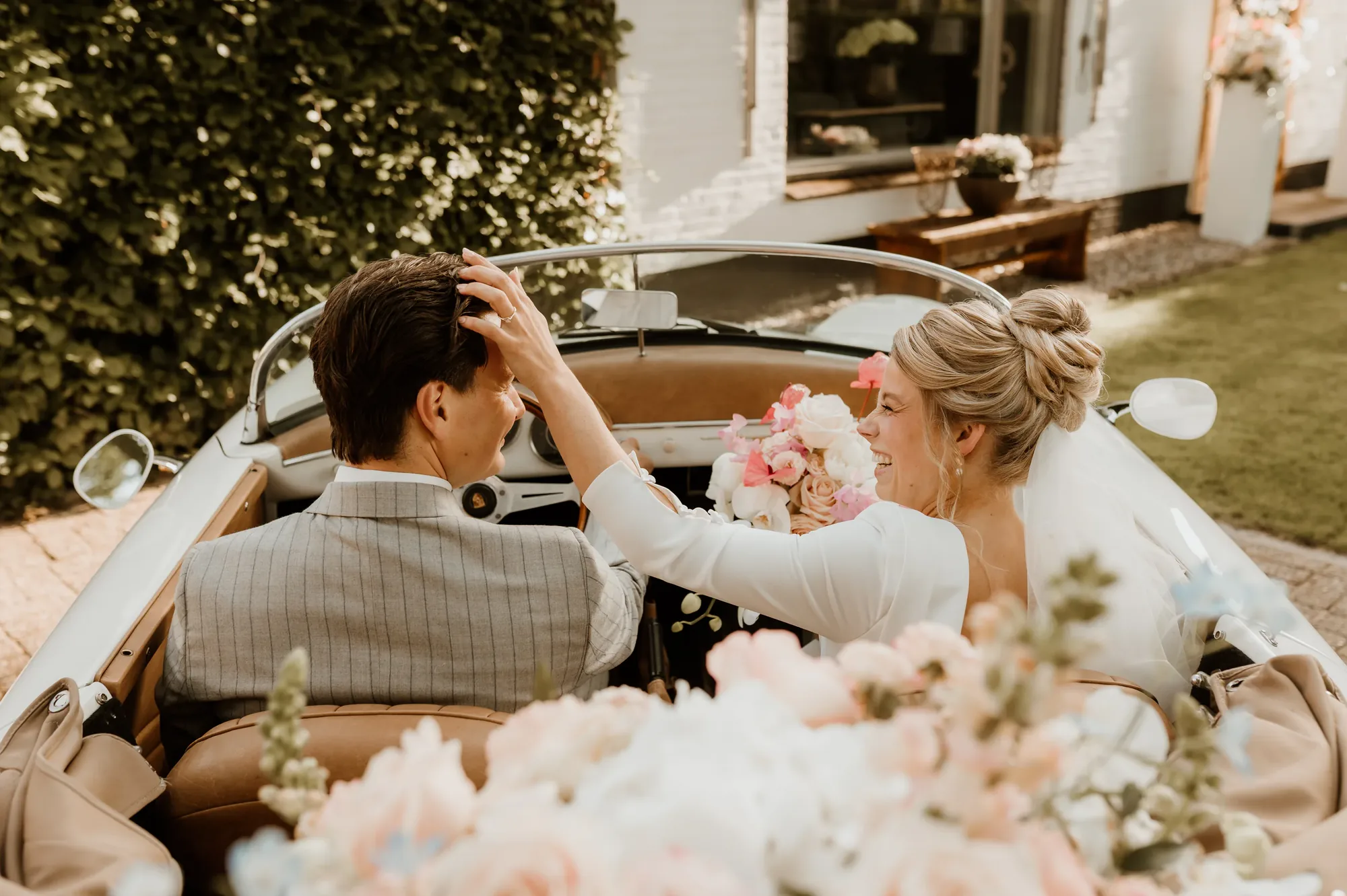 Bruiloft van Martijn en Marlise — trouwfoto 23