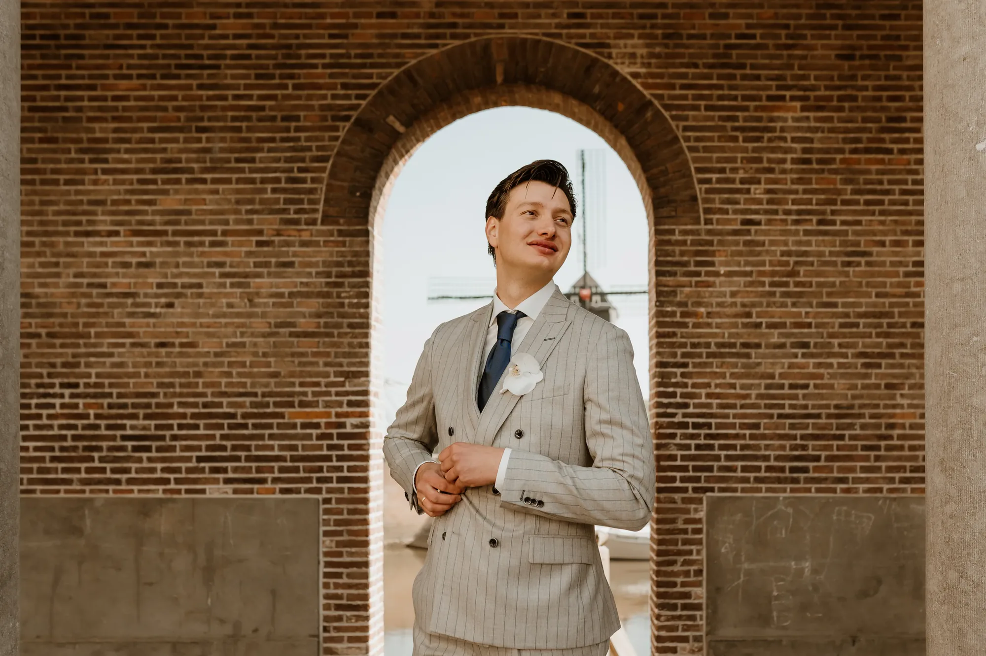 Bruiloft van Martijn en Marlise — trouwfoto 30