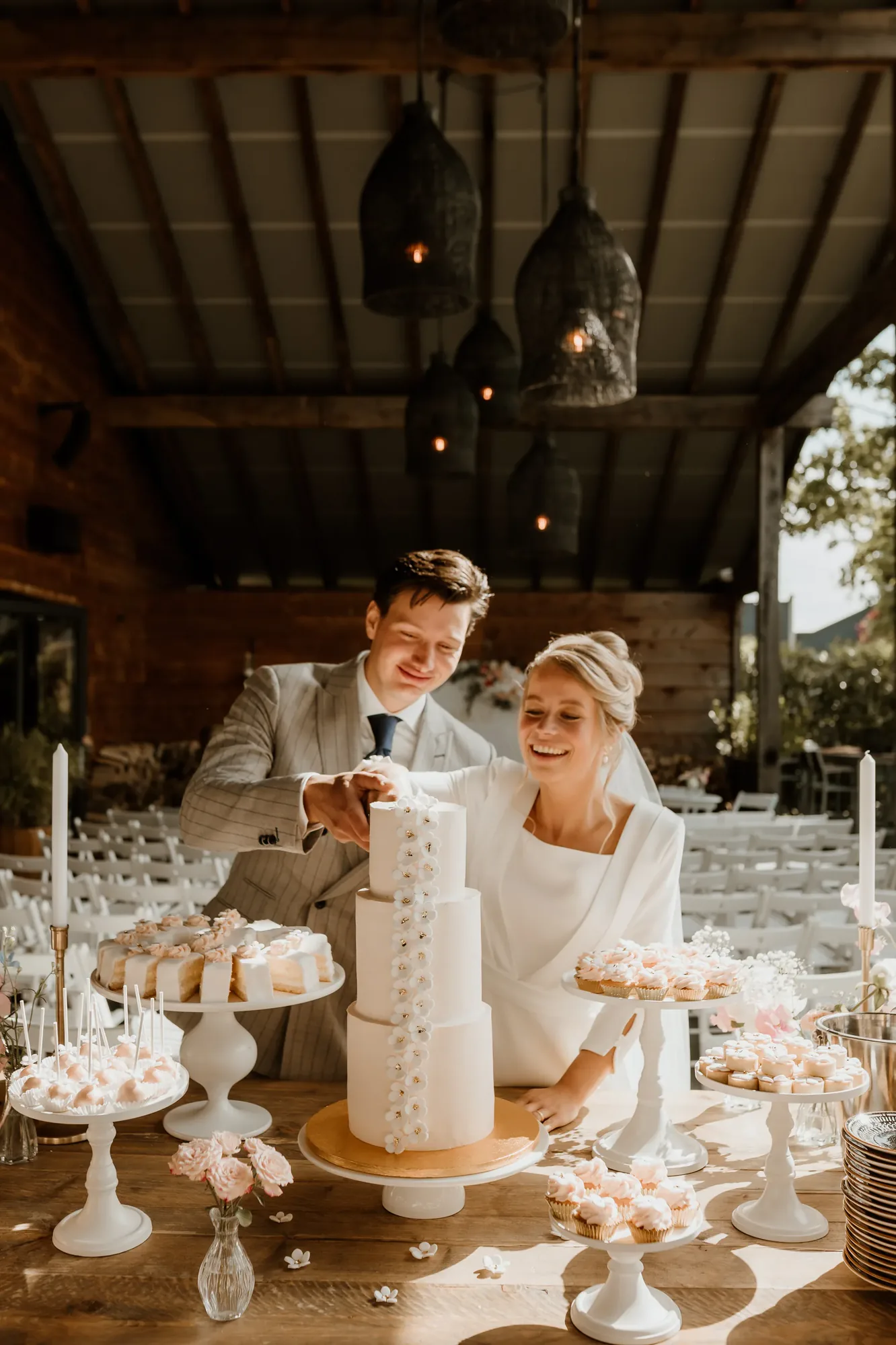 Bruiloft van Martijn en Marlise — trouwfoto 39