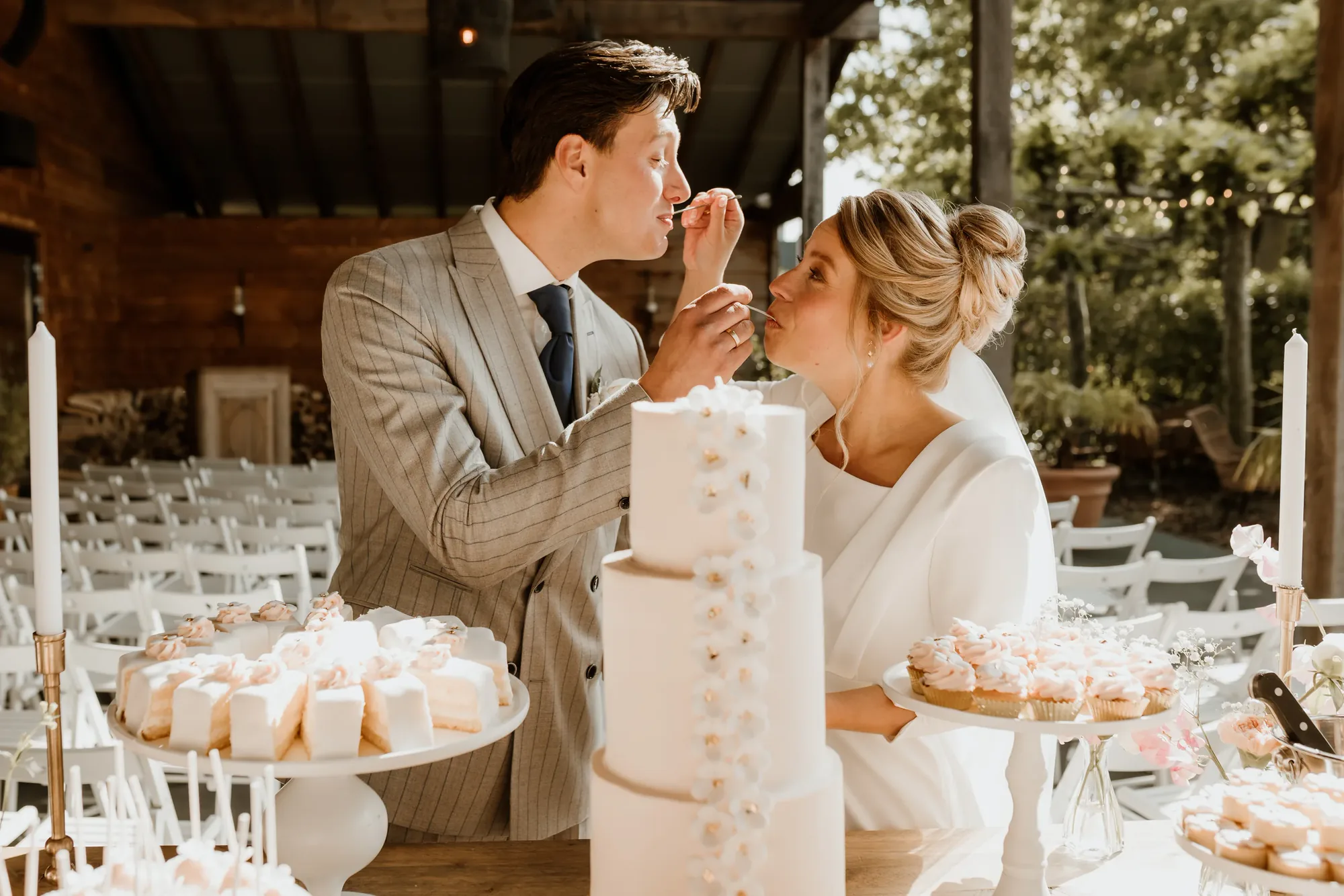 Bruiloft van Martijn en Marlise — trouwfoto 40