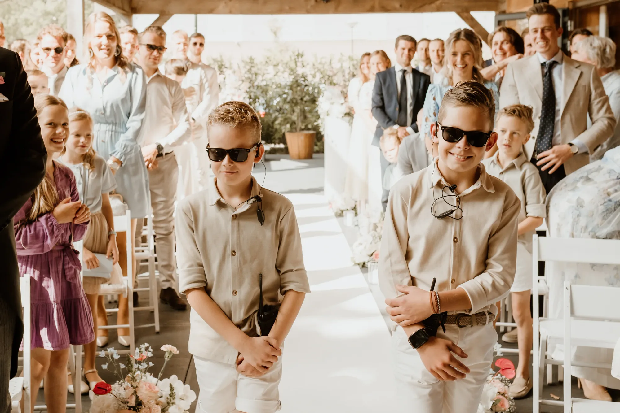Bruiloft van Martijn en Marlise — trouwfoto 47