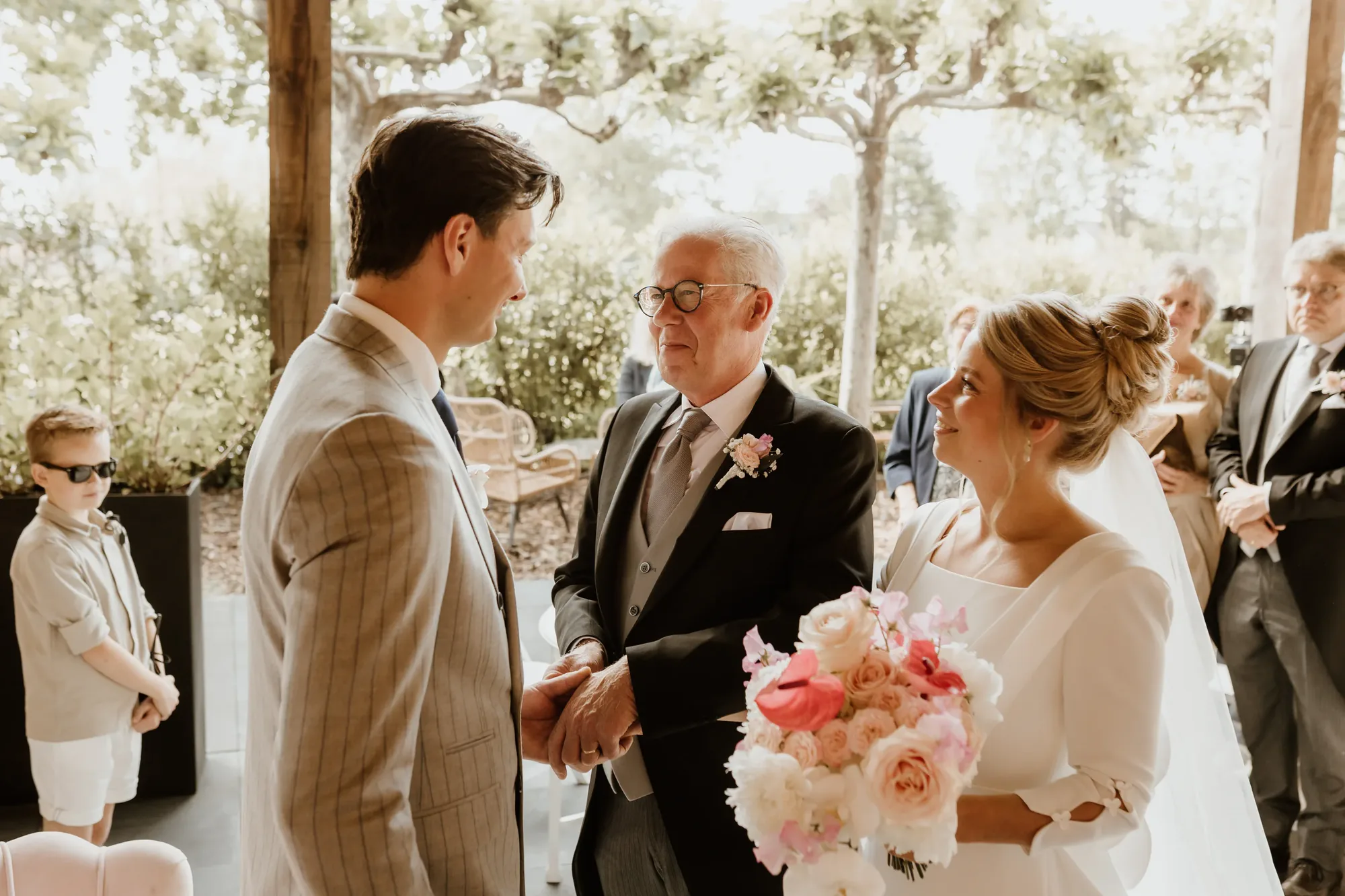 Bruiloft van Martijn en Marlise — trouwfoto 50