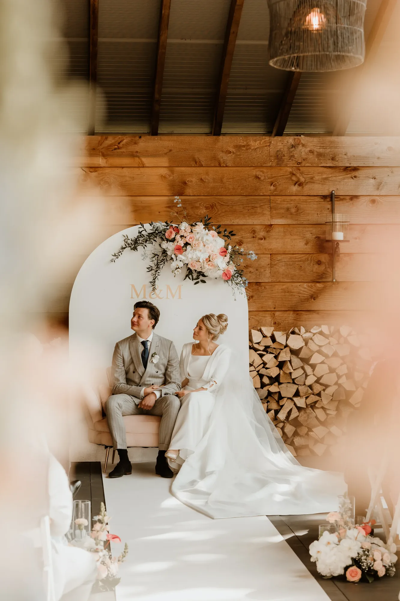 Bruiloft van Martijn en Marlise — trouwfoto 55