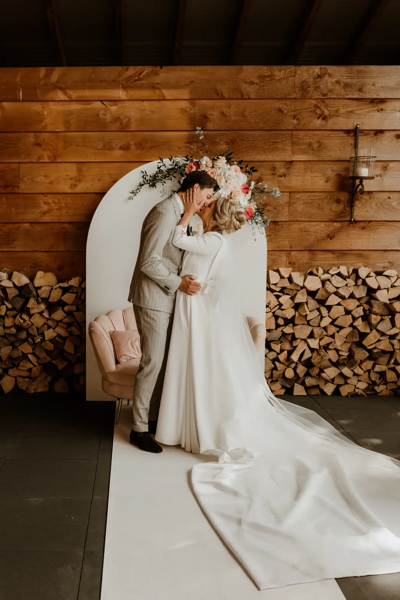 Bruiloft van Martijn en Marlise — trouwfoto 56