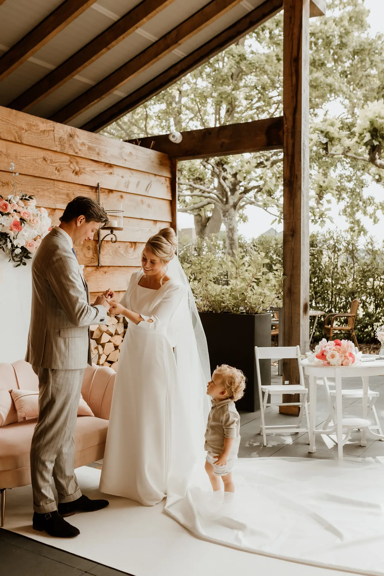Bruiloft van Martijn en Marlise — trouwfoto 59