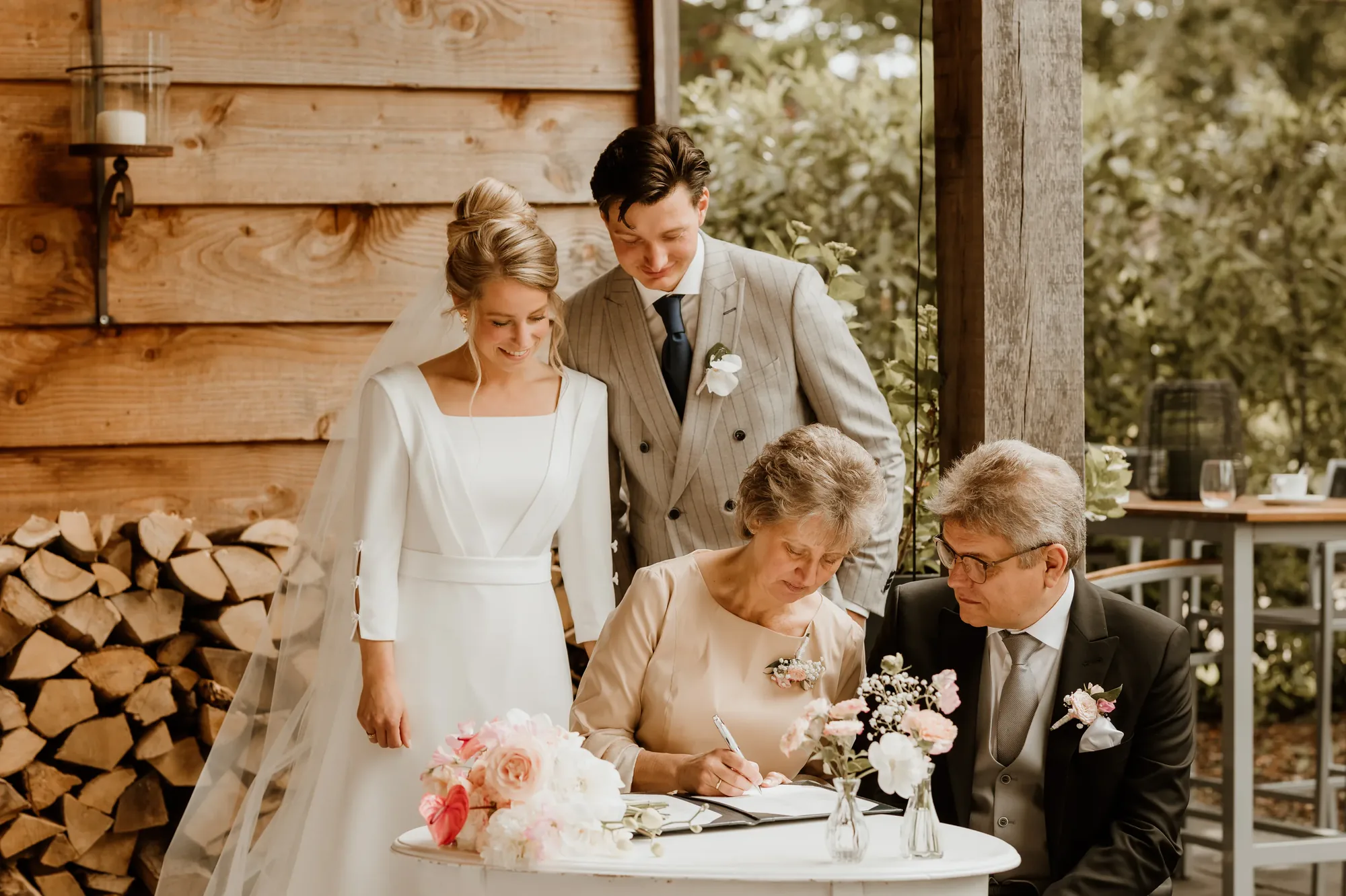 Bruiloft van Martijn en Marlise — trouwfoto 61