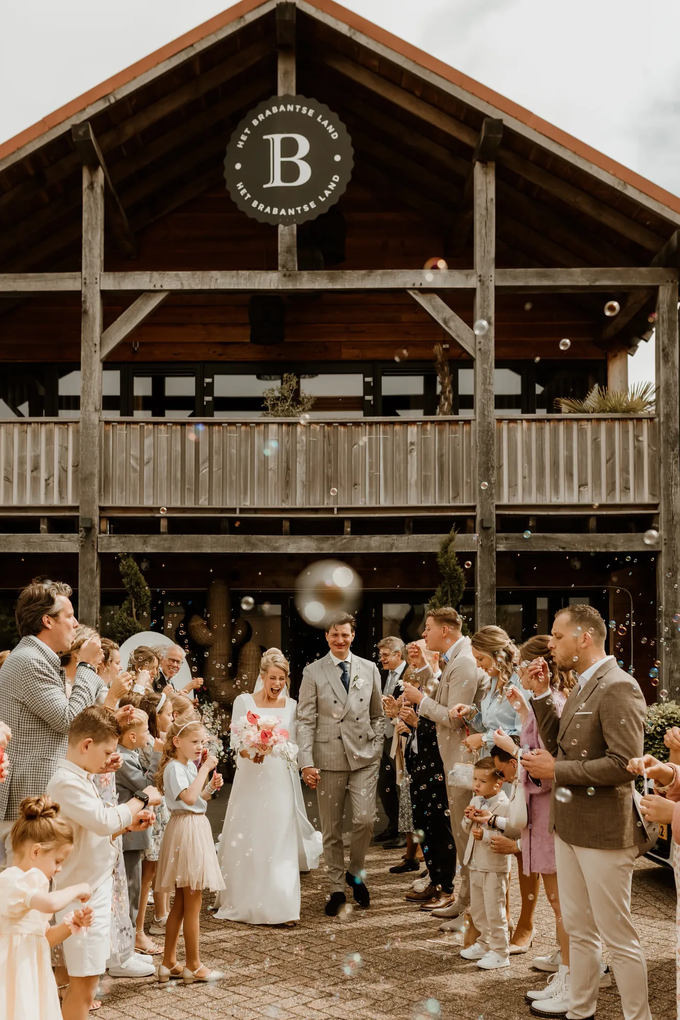 Bruiloft van Martijn en Marlise — trouwfoto 64