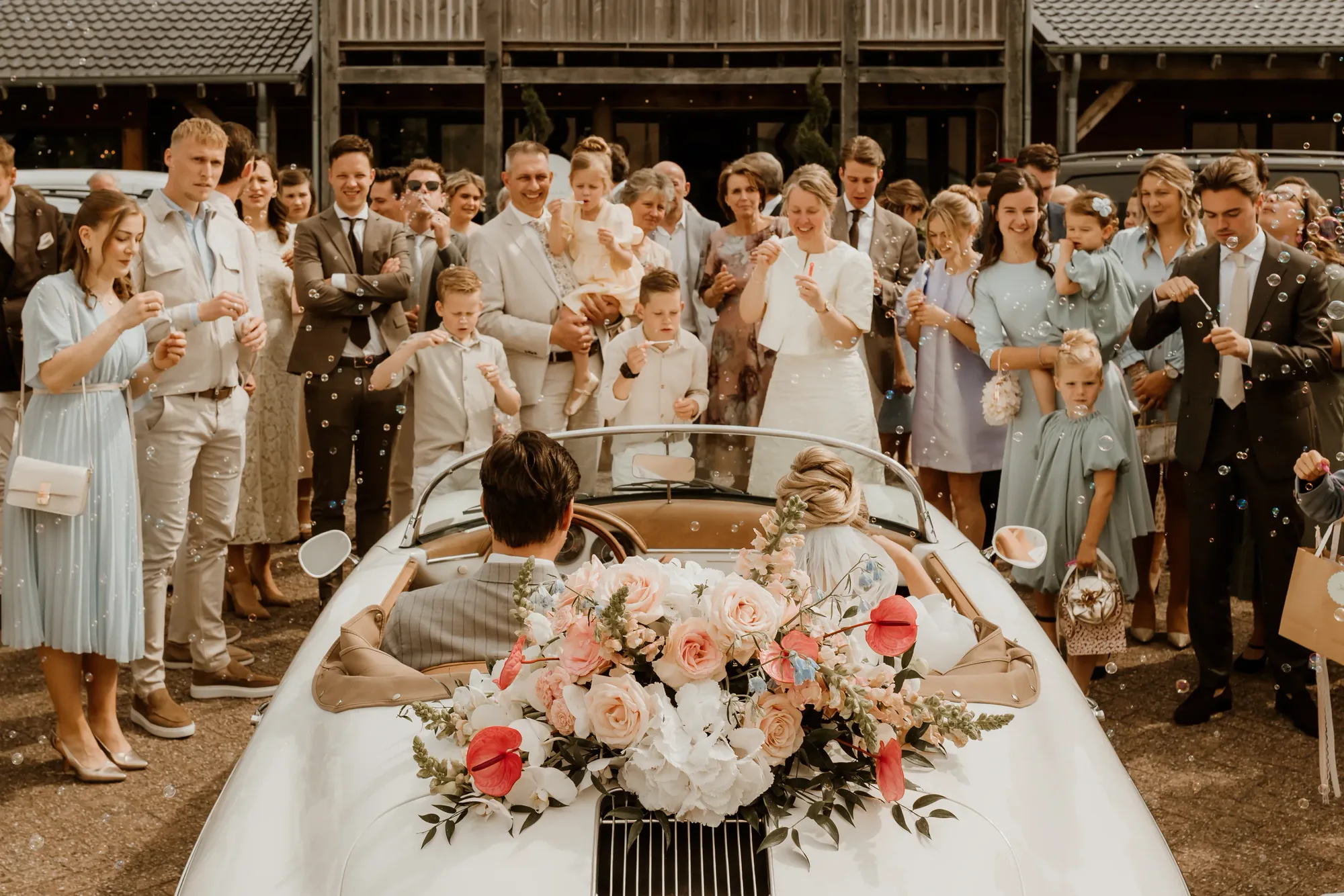 Bruiloft van Martijn en Marlise — trouwfoto 65