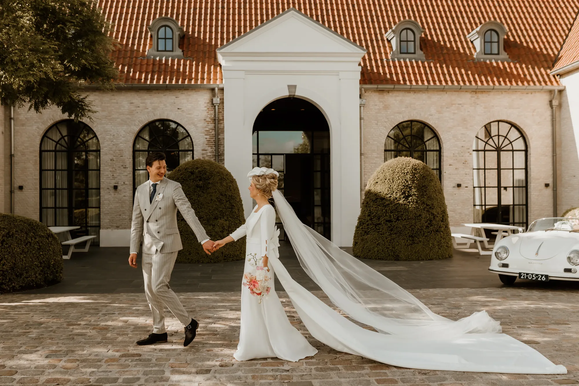 Bruiloft van Martijn en Marlise — trouwfoto 85