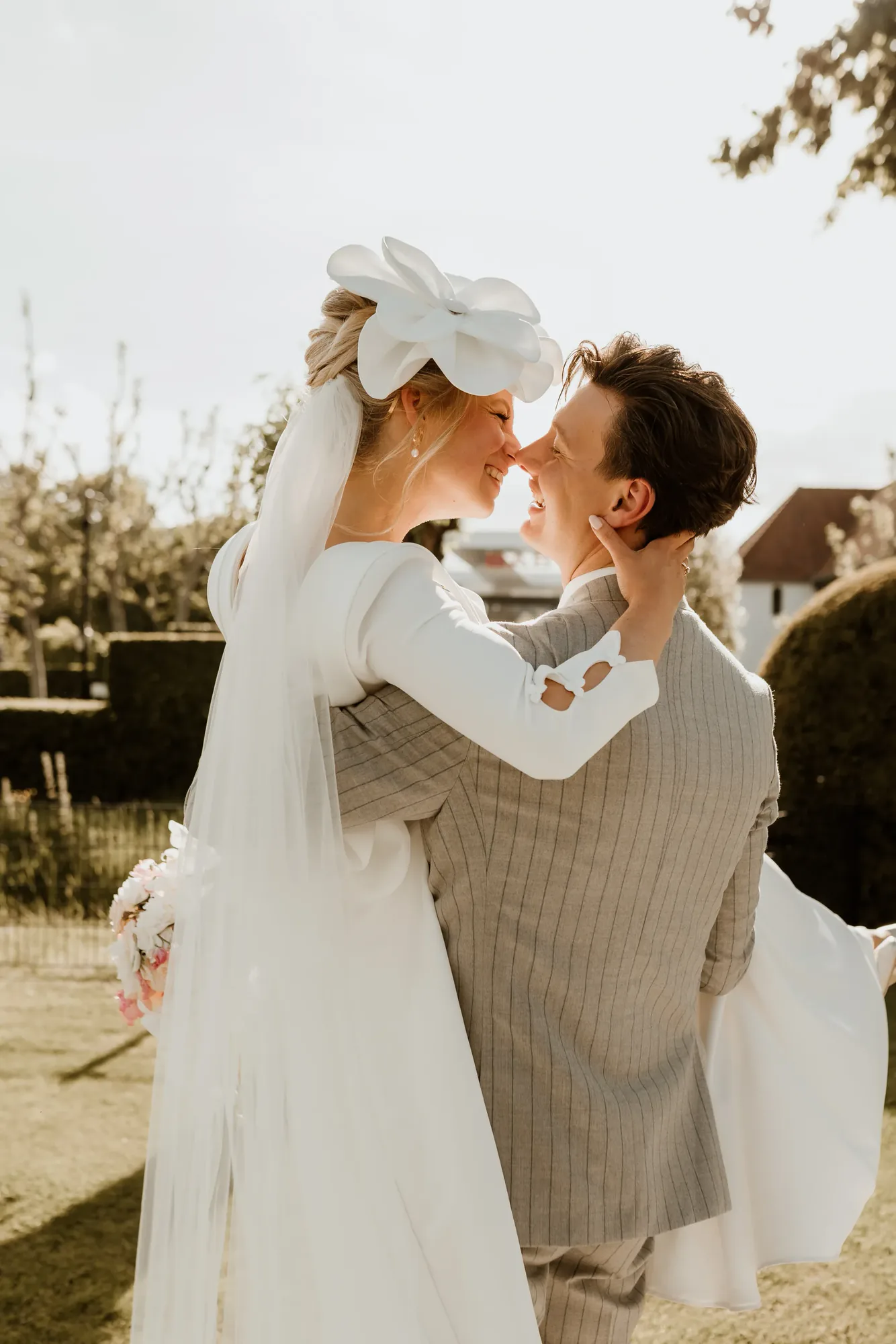 Bruiloft van Martijn en Marlise — trouwfoto 86
