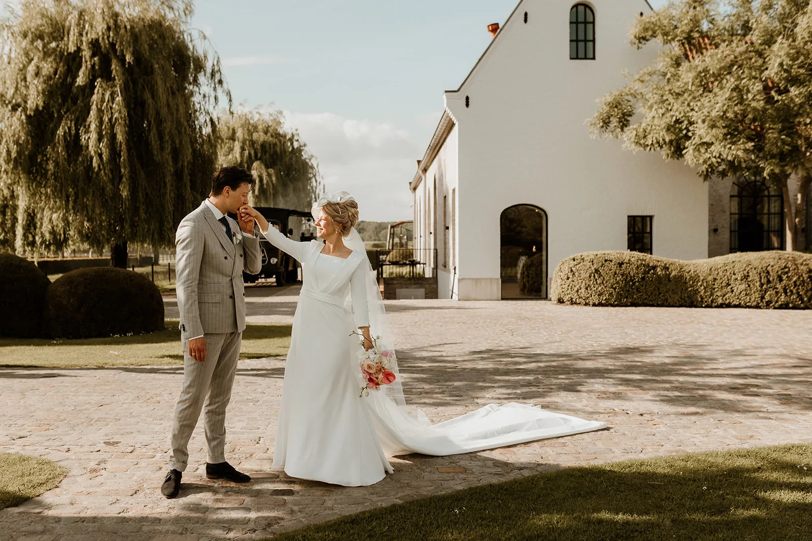 Bruiloft van Martijn en Marlise — trouwfoto 87