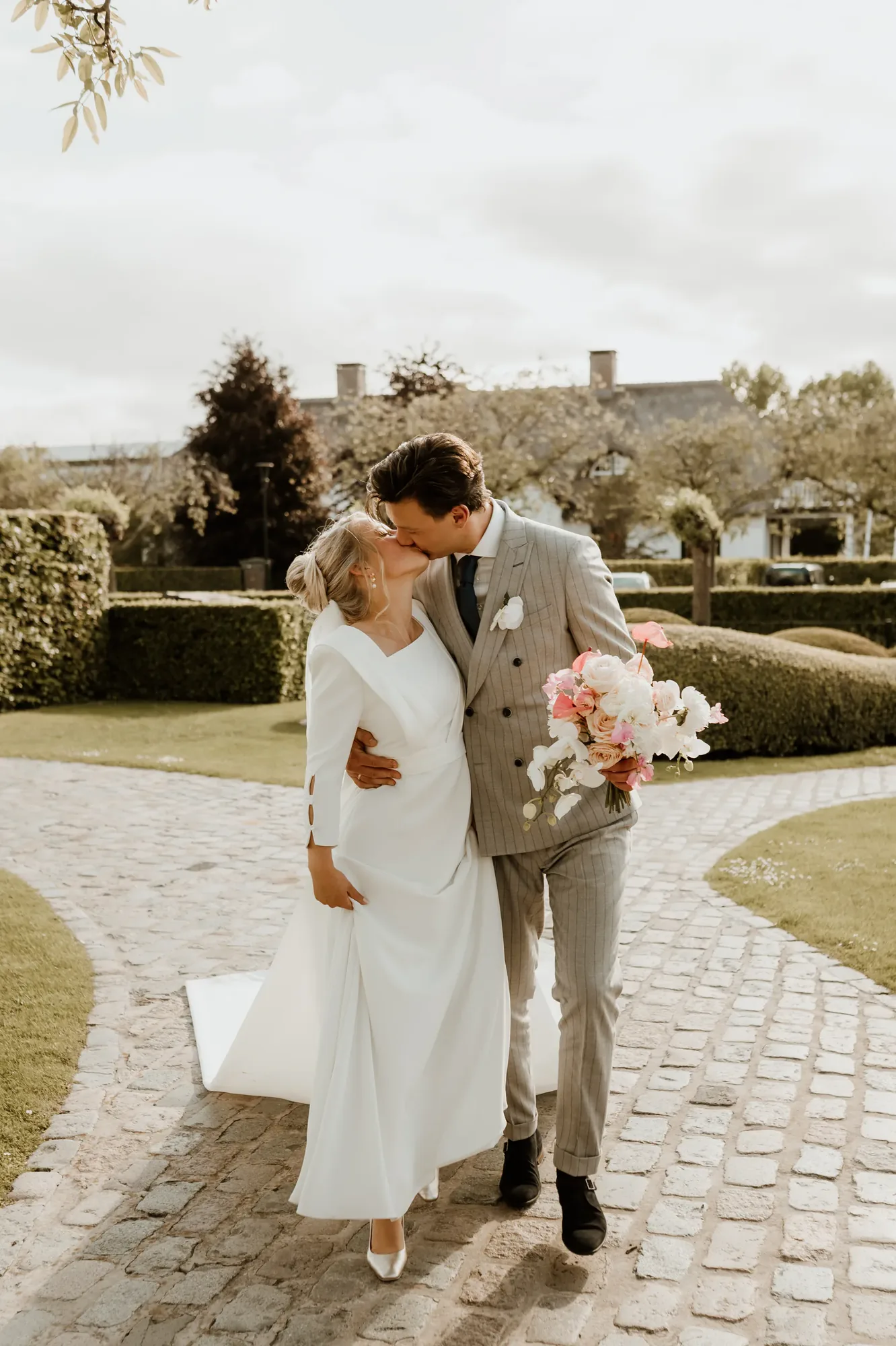 Bruiloft van Martijn en Marlise — trouwfoto 91