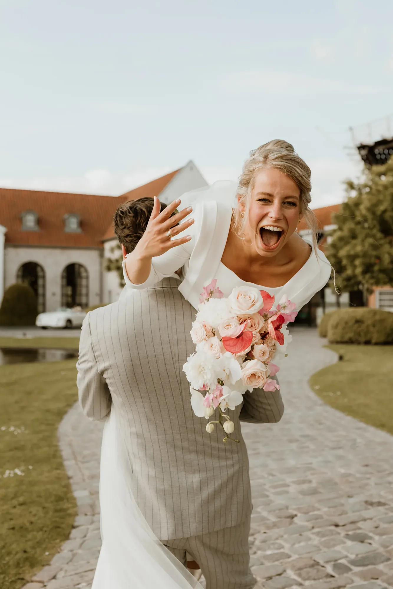 Bruiloft van Martijn en Marlise — trouwfoto 92