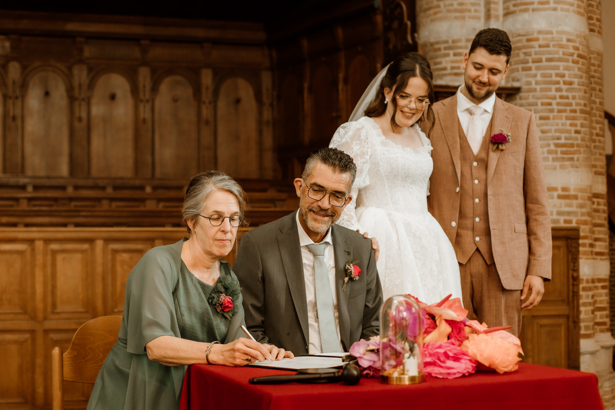 Ruben en Lindy vieren de liefde — trouwfoto 57
