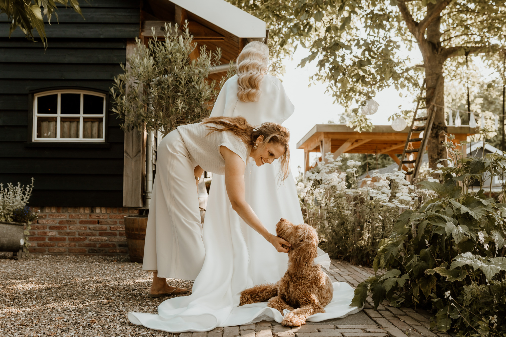 Tjeerd en Lisa trouwen bij Landhuis Wolfslaar in Breda — trouwfoto 9