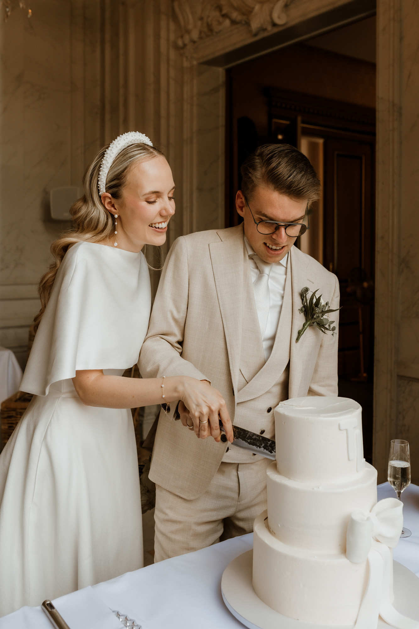 Tjeerd en Lisa trouwen bij Landhuis Wolfslaar in Breda — trouwfoto 67