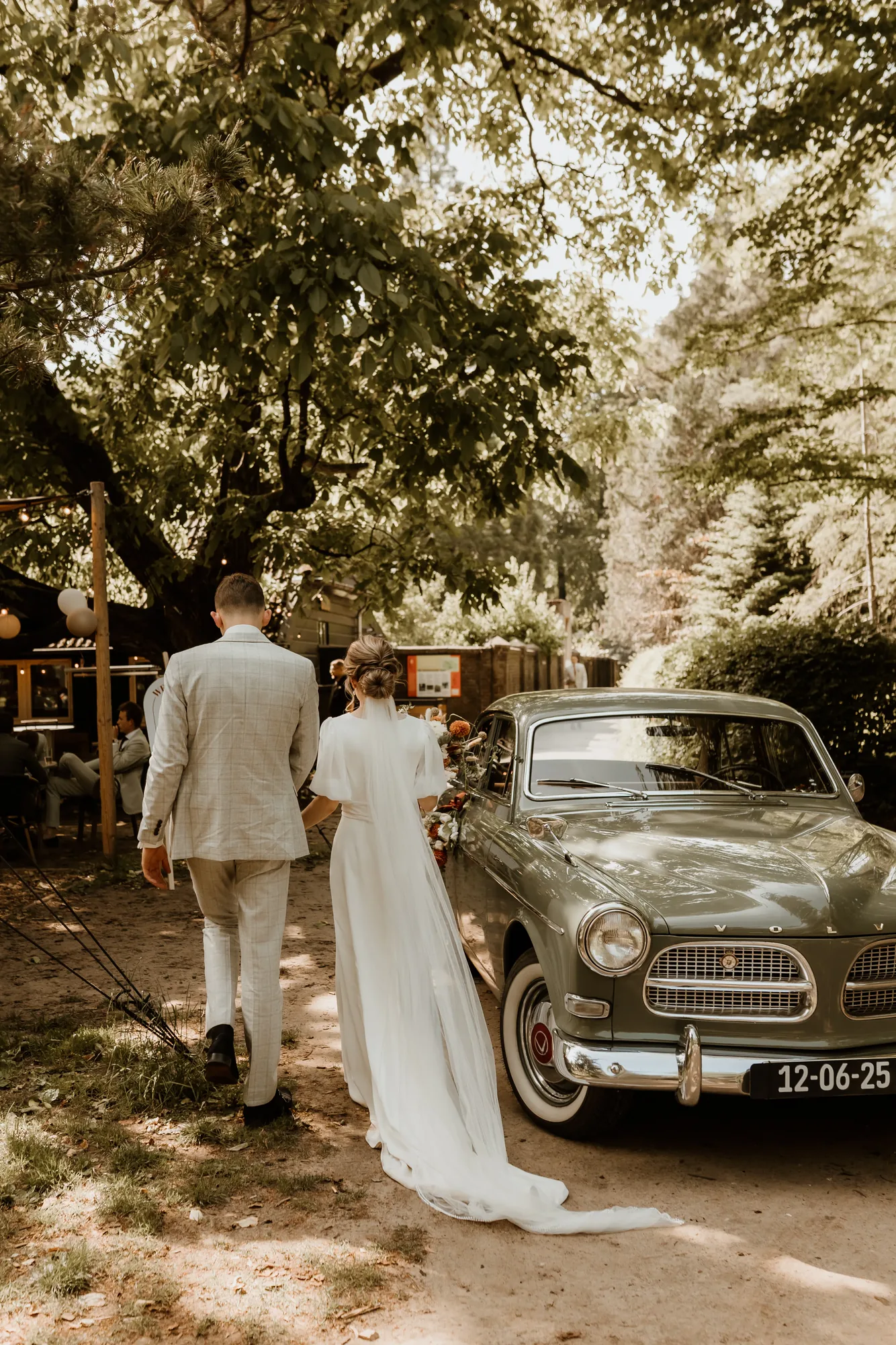 Bruiloft van Willem en Thirza op de Veluwe — trouwfoto 65