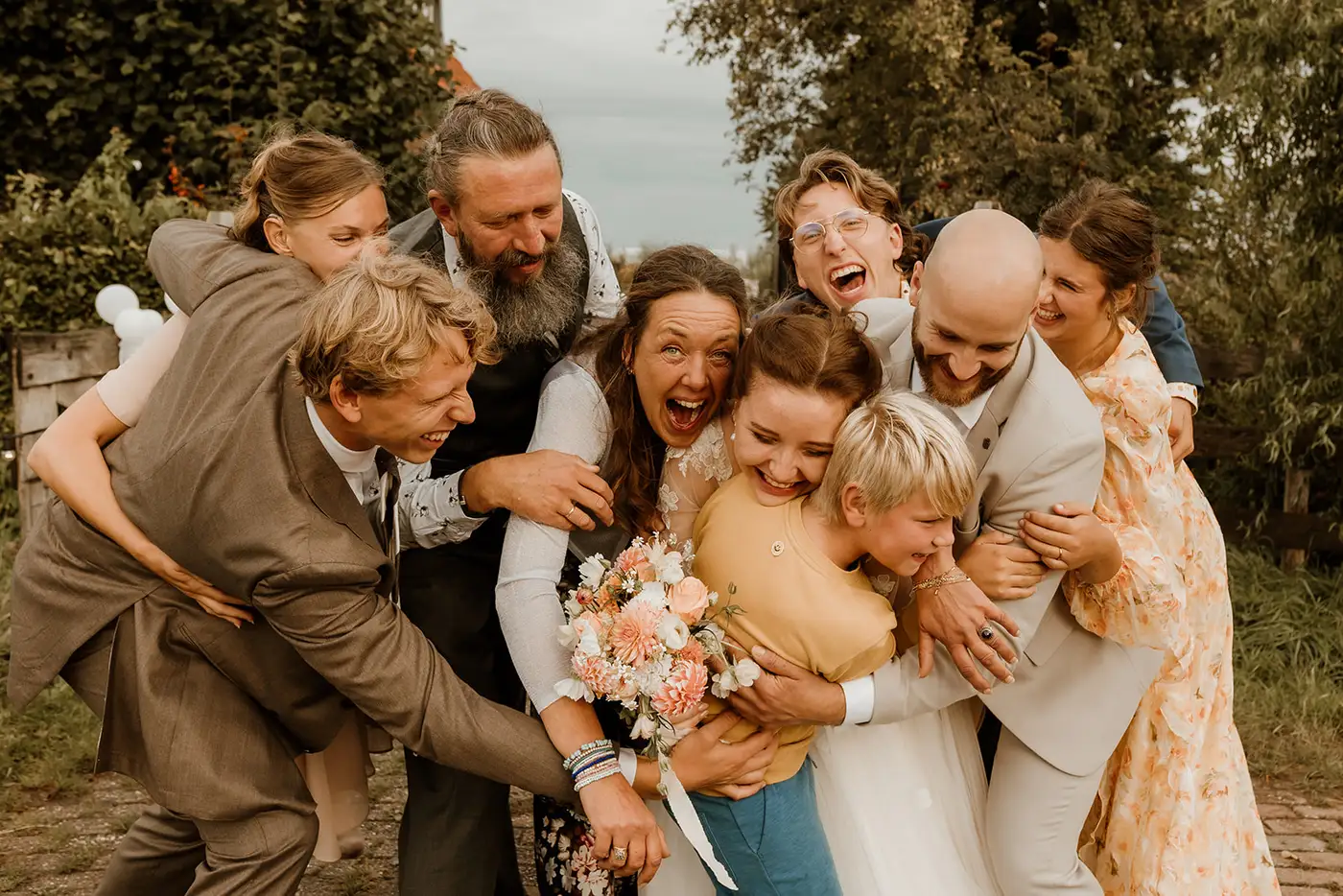 Bruiloft van Jesse en Janneke in Kampen, gefotografeerd door Marilyn Fotografie