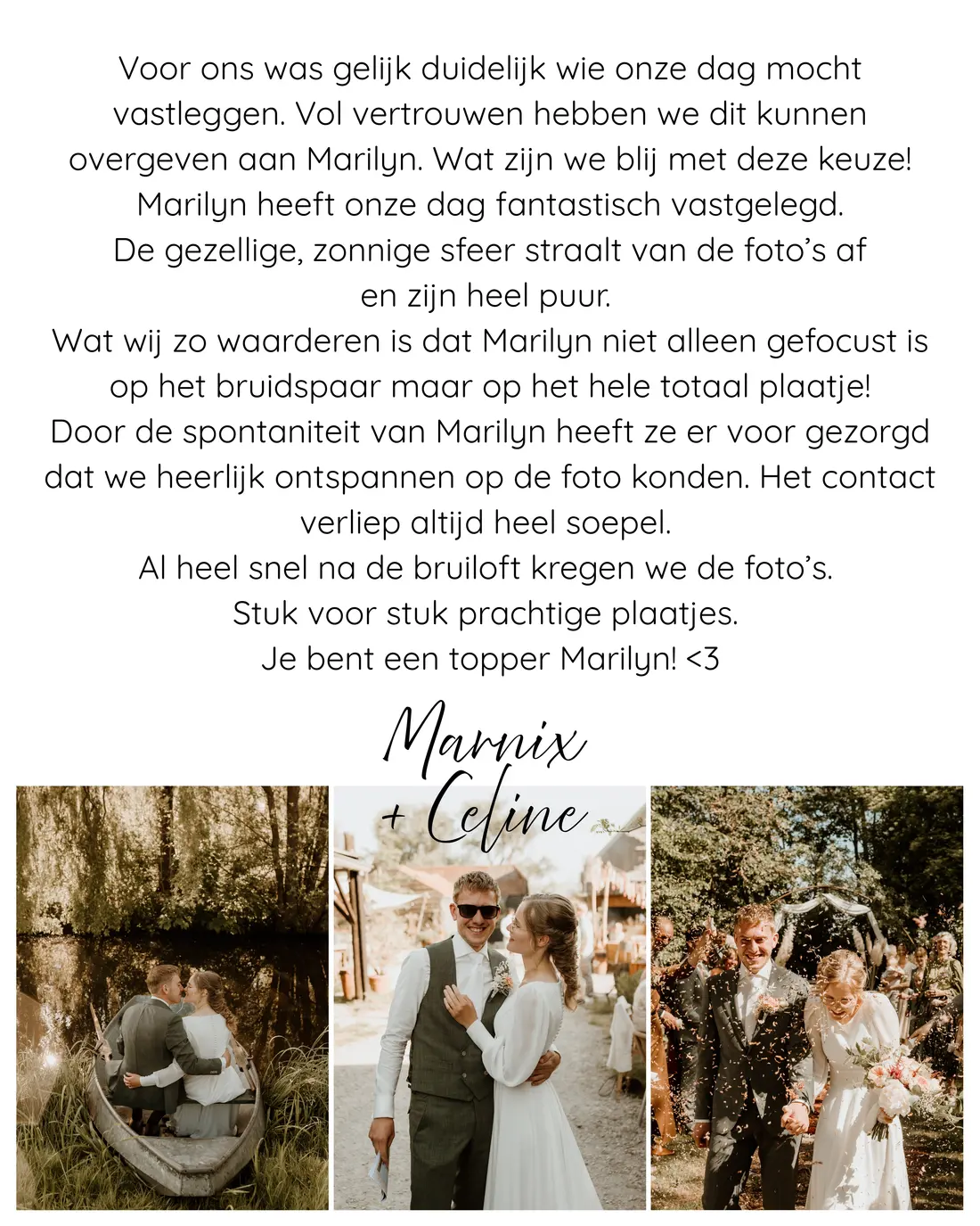 Review over Marilyn Fotografie