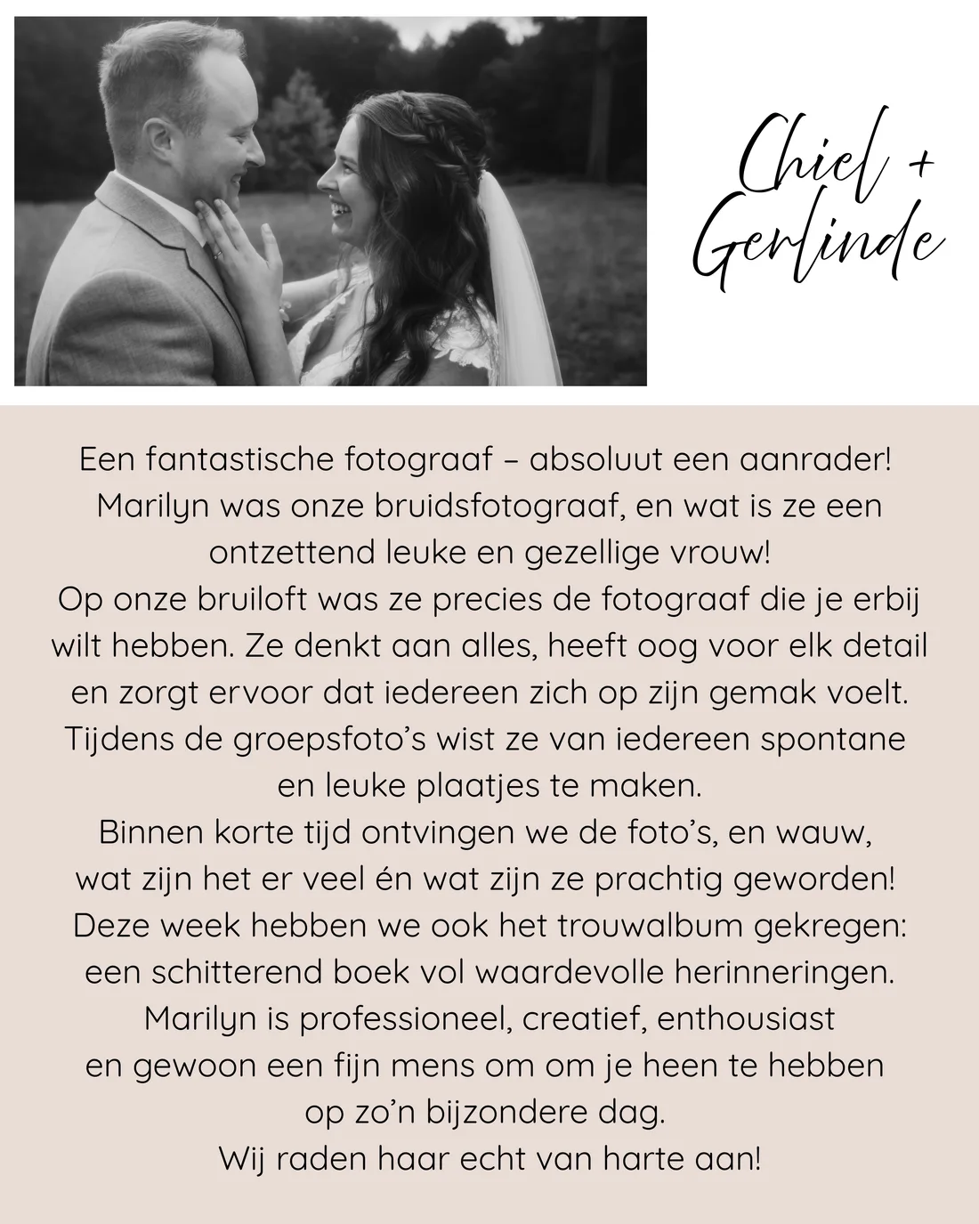 Review over Marilyn Fotografie
