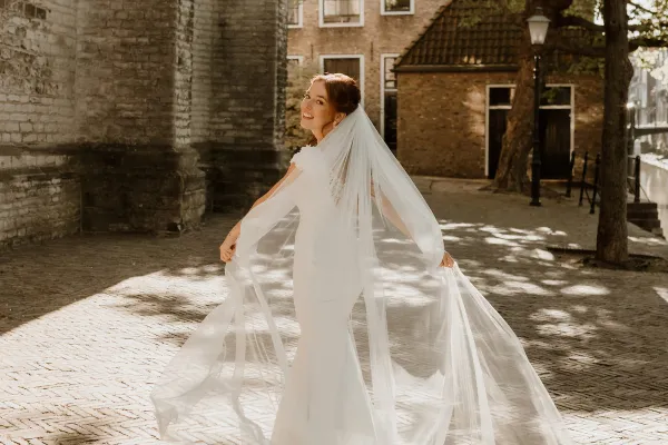 Trouwfoto uit een bruidsreportage van Marilyn Fotografie
