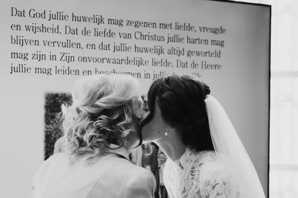 Trouwfoto uit een bruidsreportage van Marilyn Fotografie