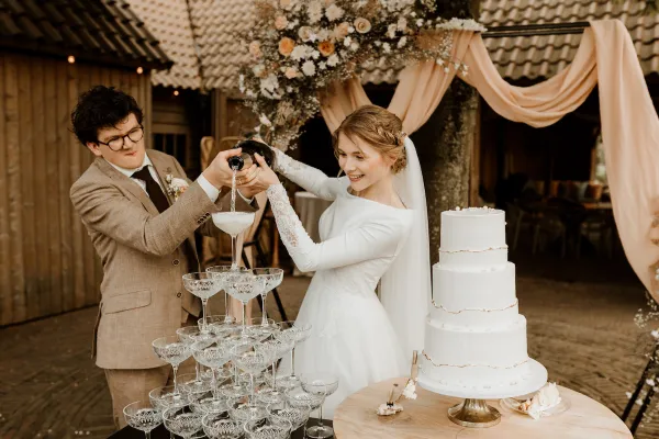 Trouwfoto uit een bruidsreportage van Marilyn Fotografie